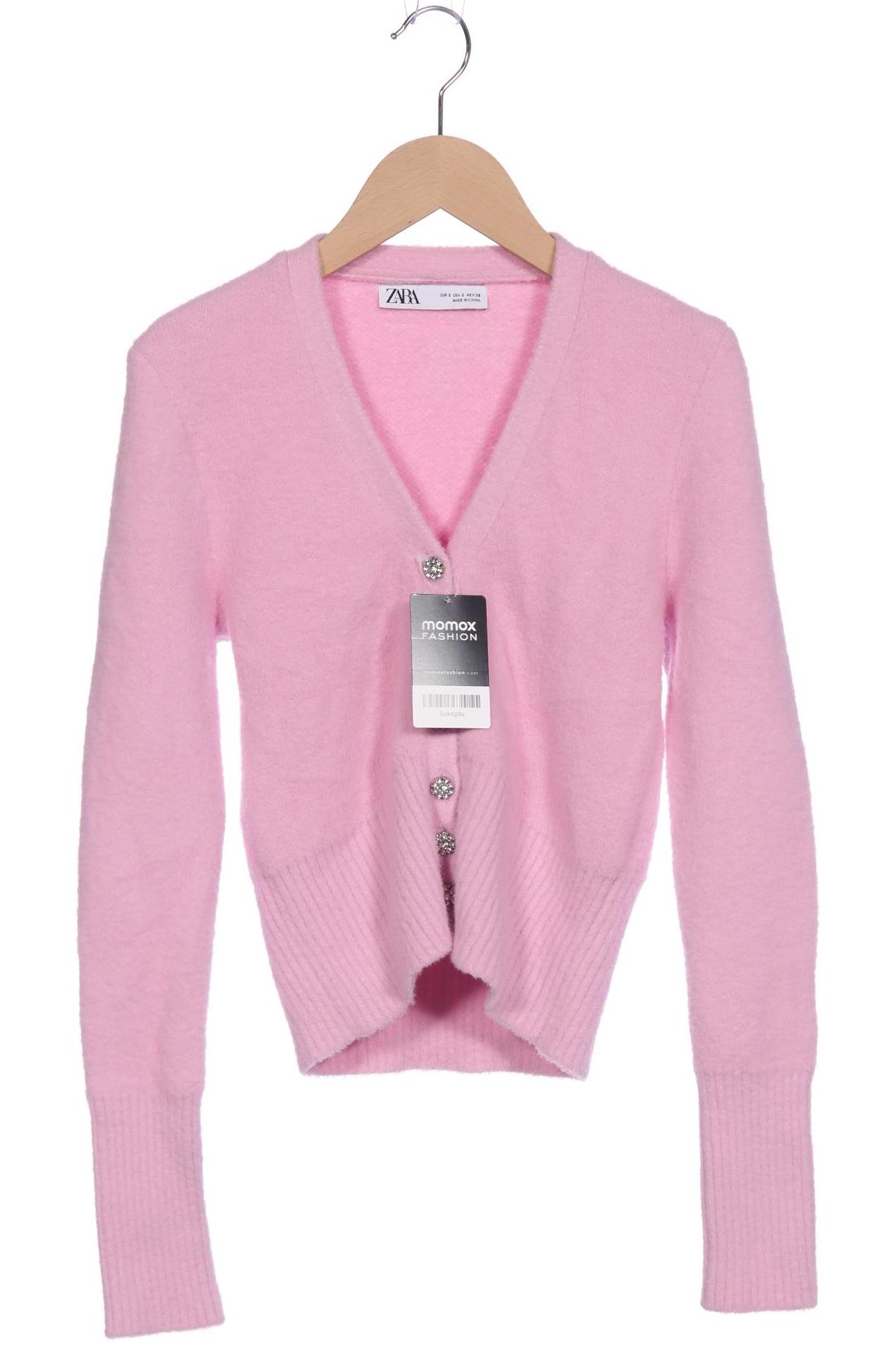 

Zara Damen Strickjacke, pink, Gr. 36