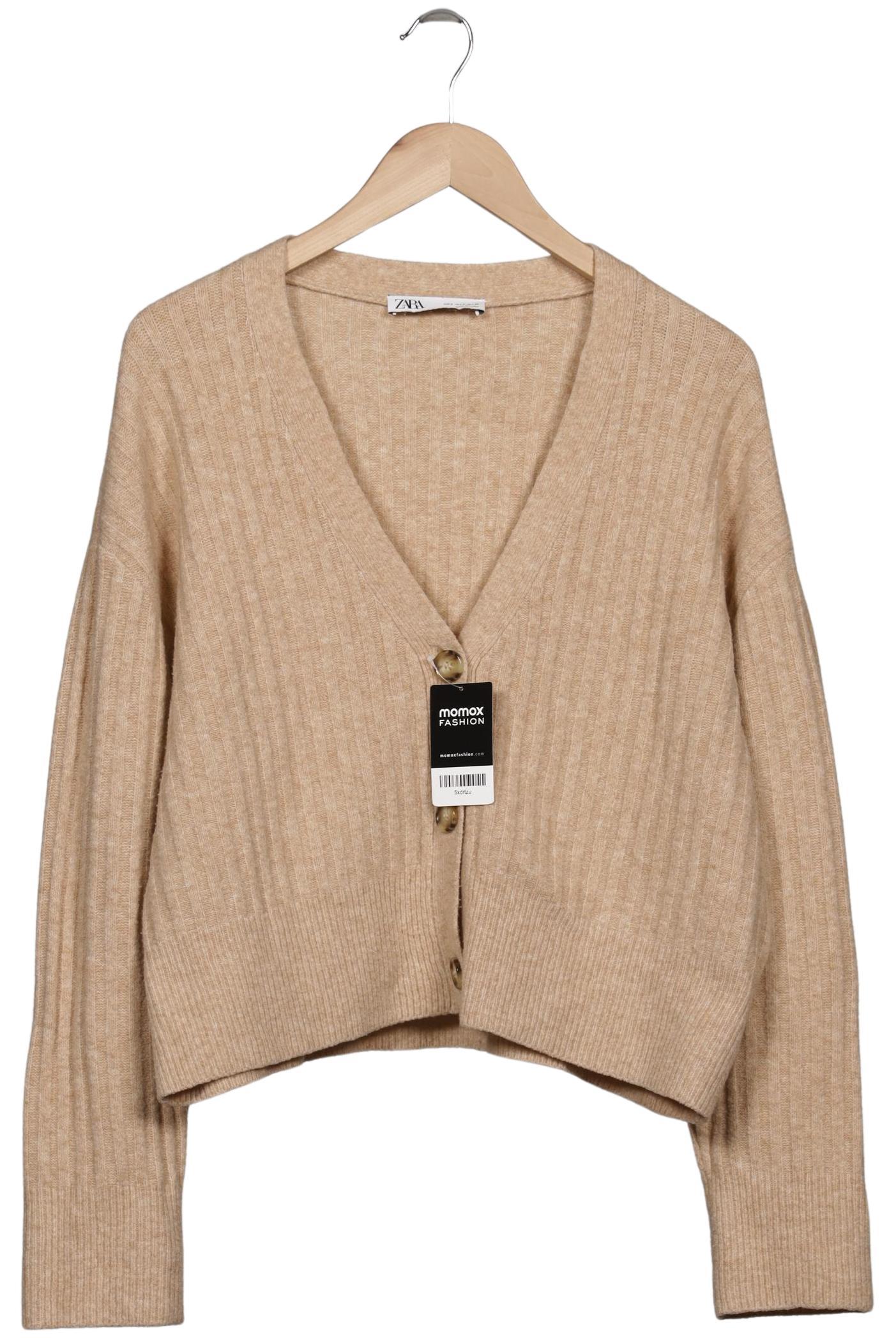 

Zara Damen Strickjacke, beige, Gr. 36