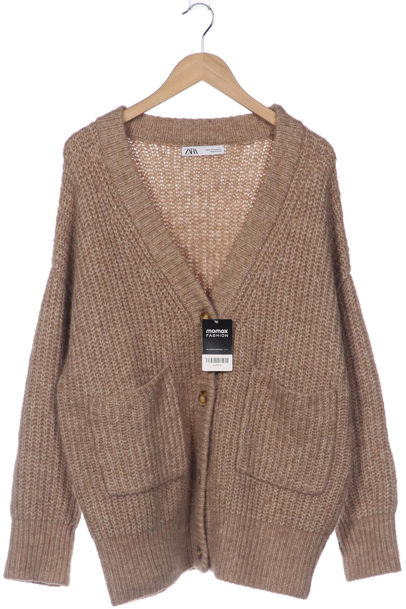 

Zara Damen Strickjacke, braun, Gr. 38