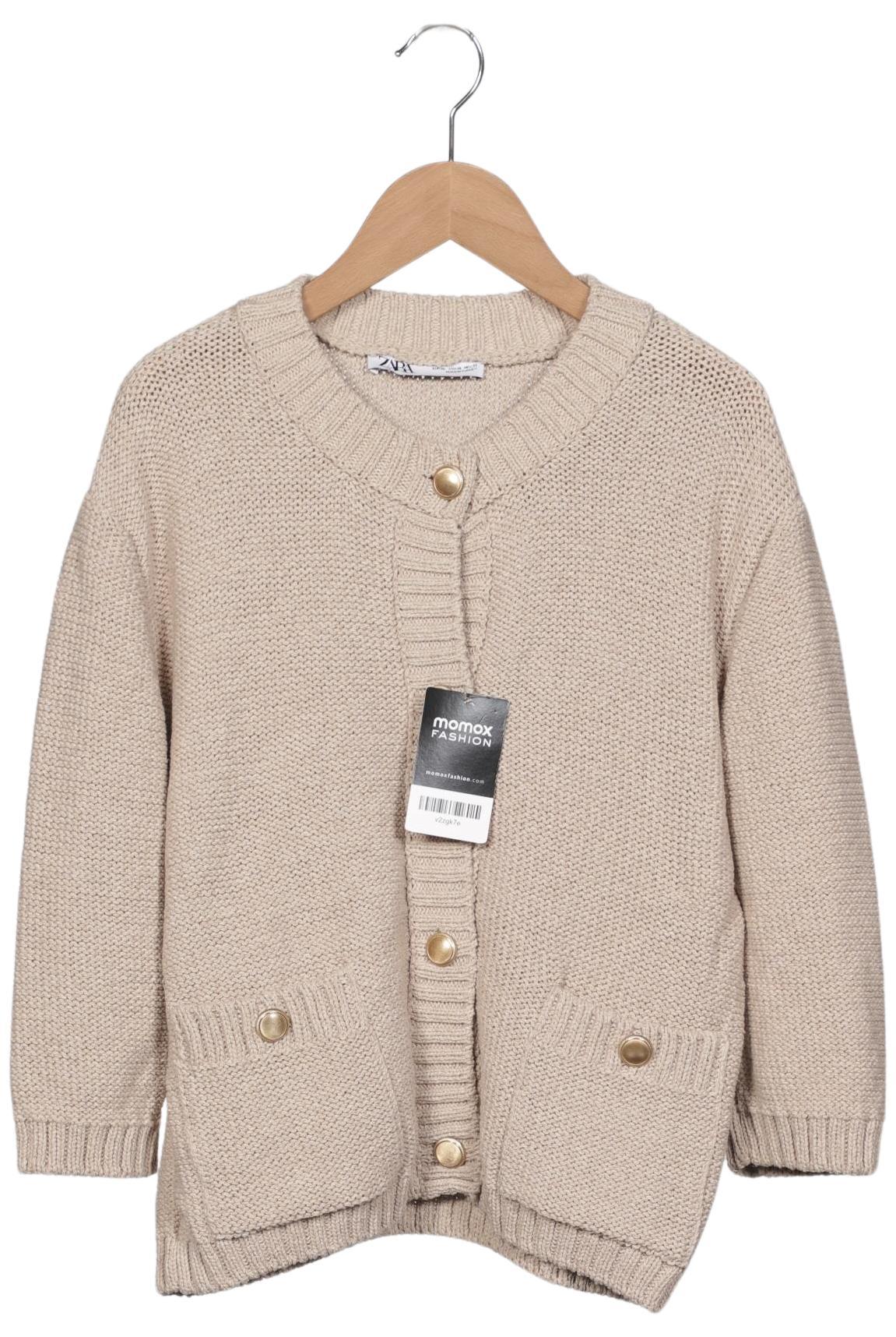 

Zara Damen Strickjacke, beige, Gr. 44