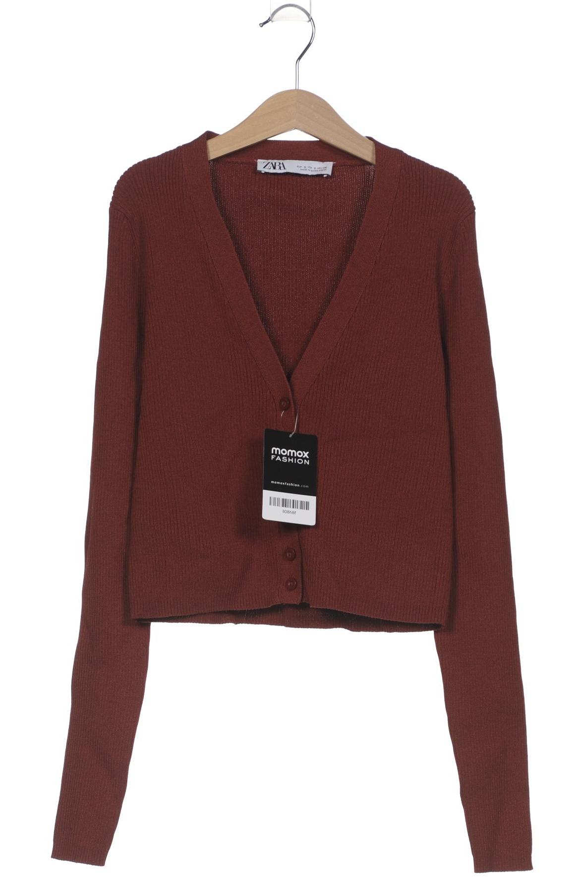 

Zara Damen Strickjacke, braun, Gr. 36