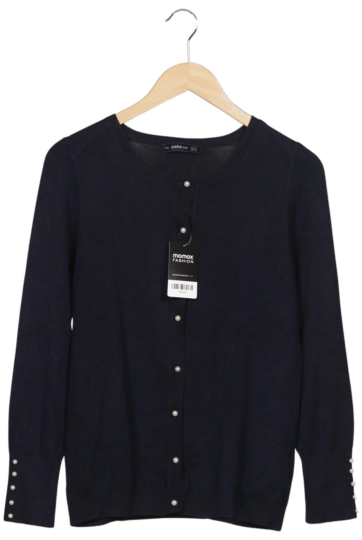 

Zara Damen Strickjacke, marineblau, Gr. 44