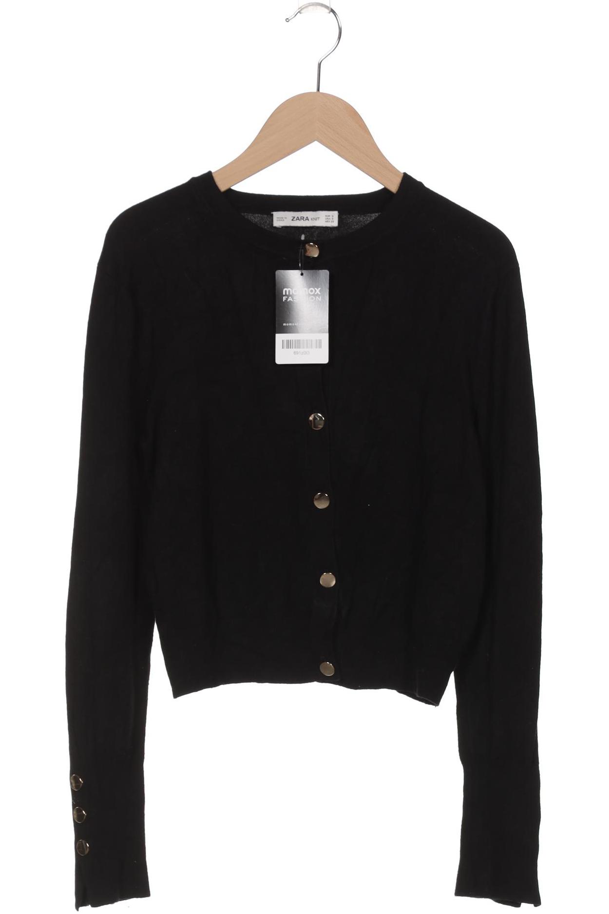 

Zara Damen Strickjacke, schwarz, Gr. 36