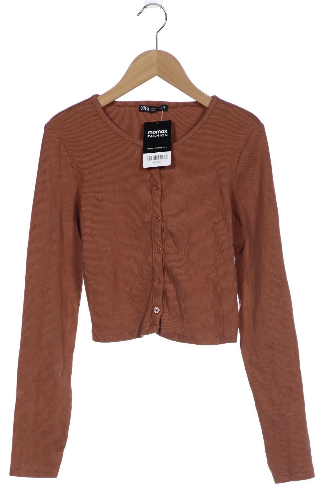 

Zara Damen Strickjacke, braun, Gr. 38