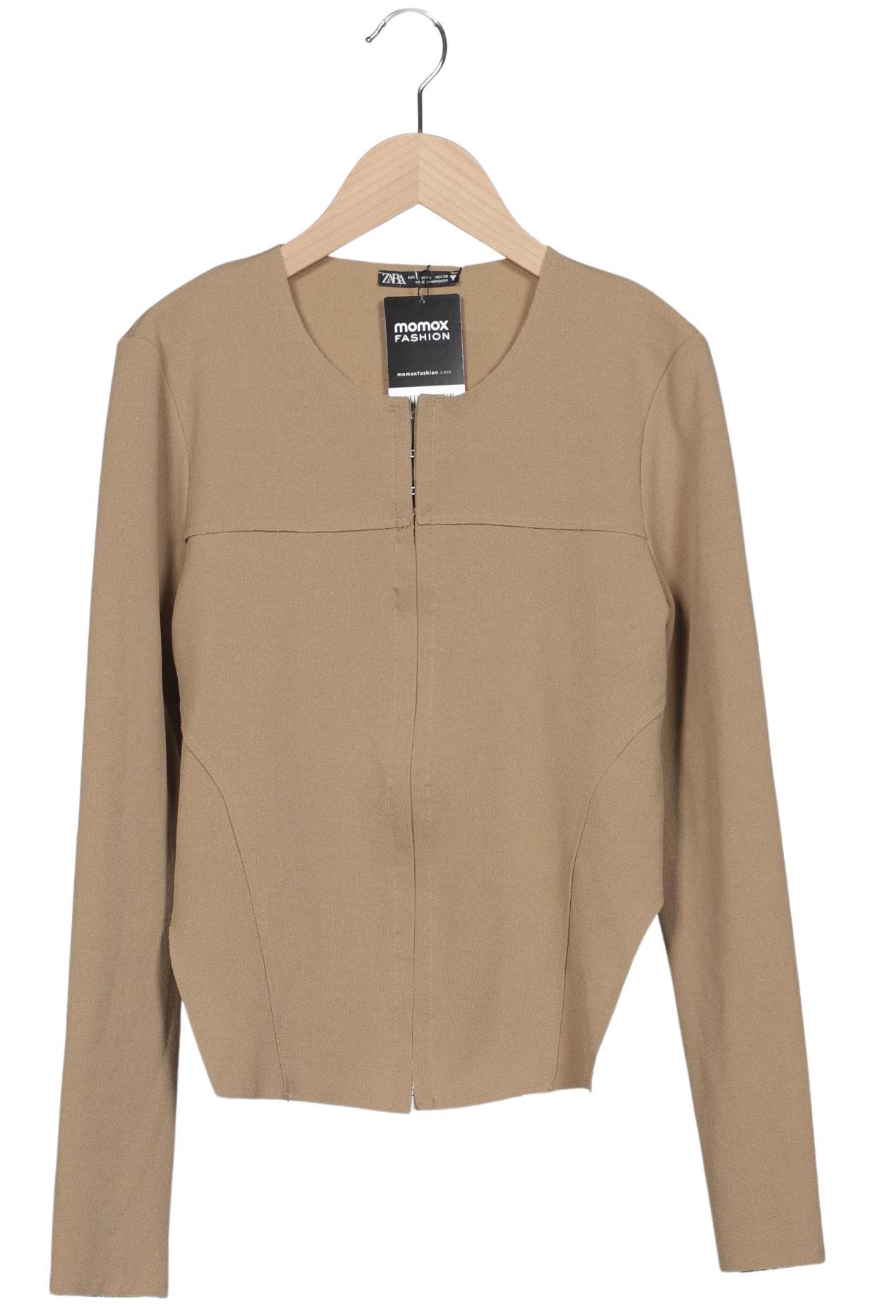 

Zara Damen Strickjacke, beige, Gr. 42