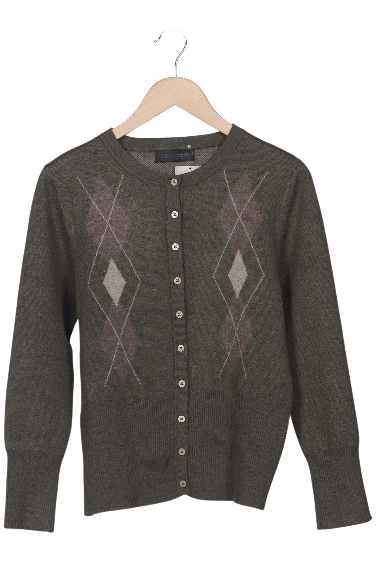 

Zara Damen Strickjacke, grün, Gr. 44