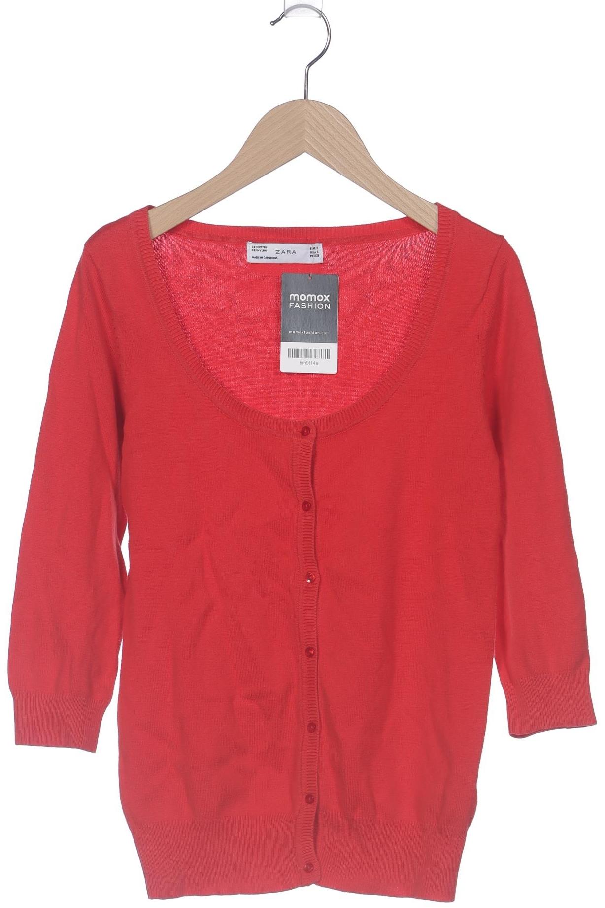 

Zara Damen Strickjacke, rot, Gr. 36