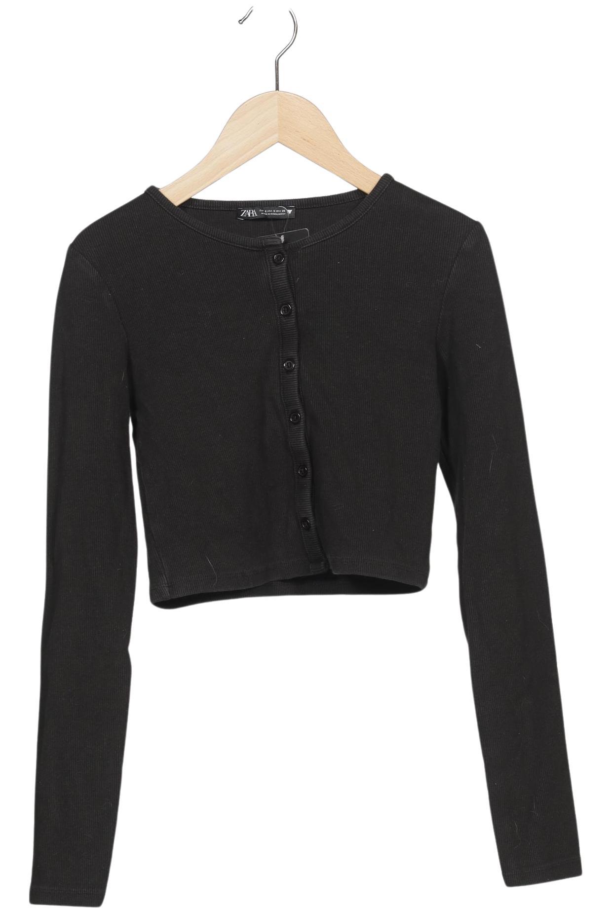 

Zara Damen Strickjacke, schwarz, Gr. 36