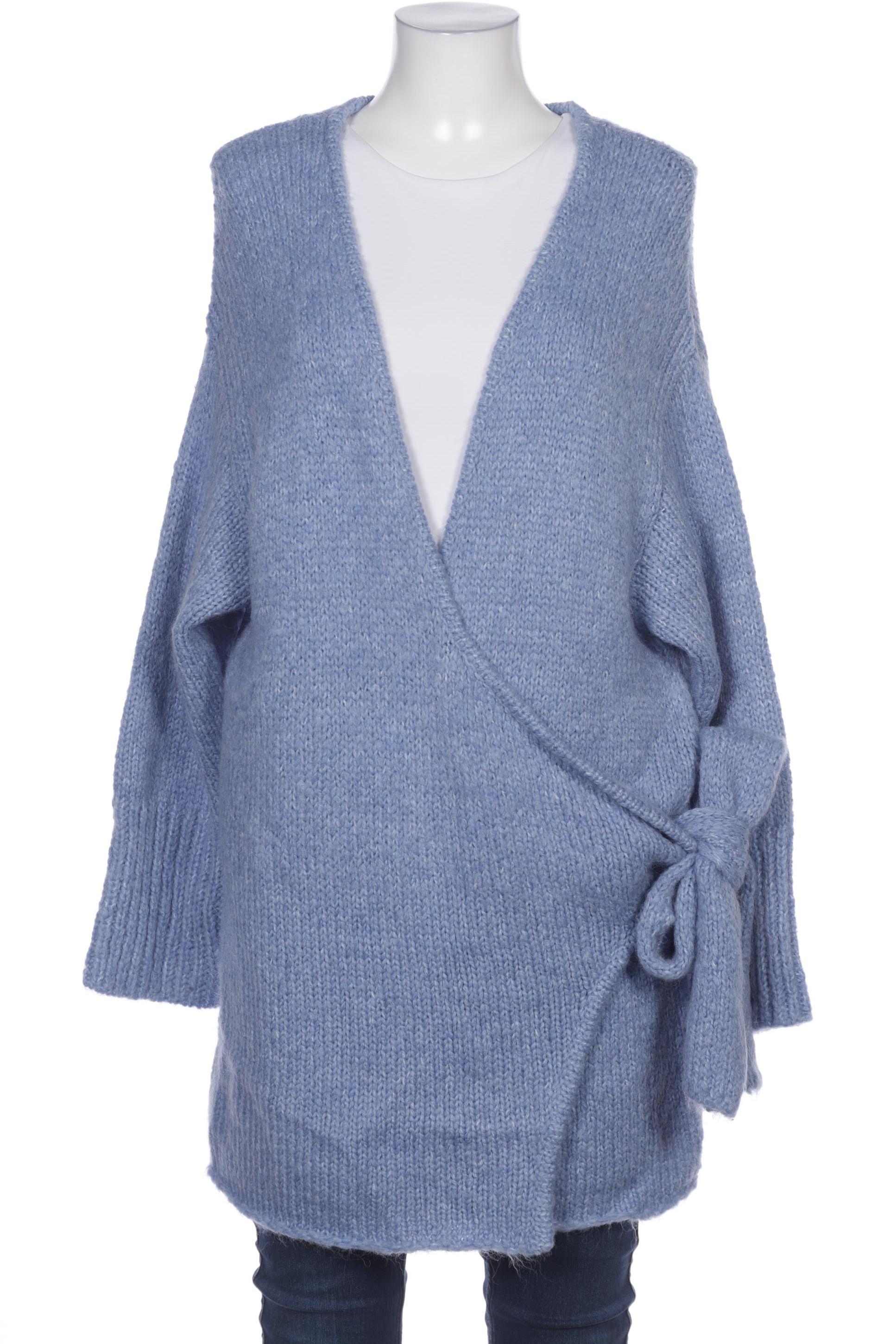 

ZARA Damen Strickjacke, blau