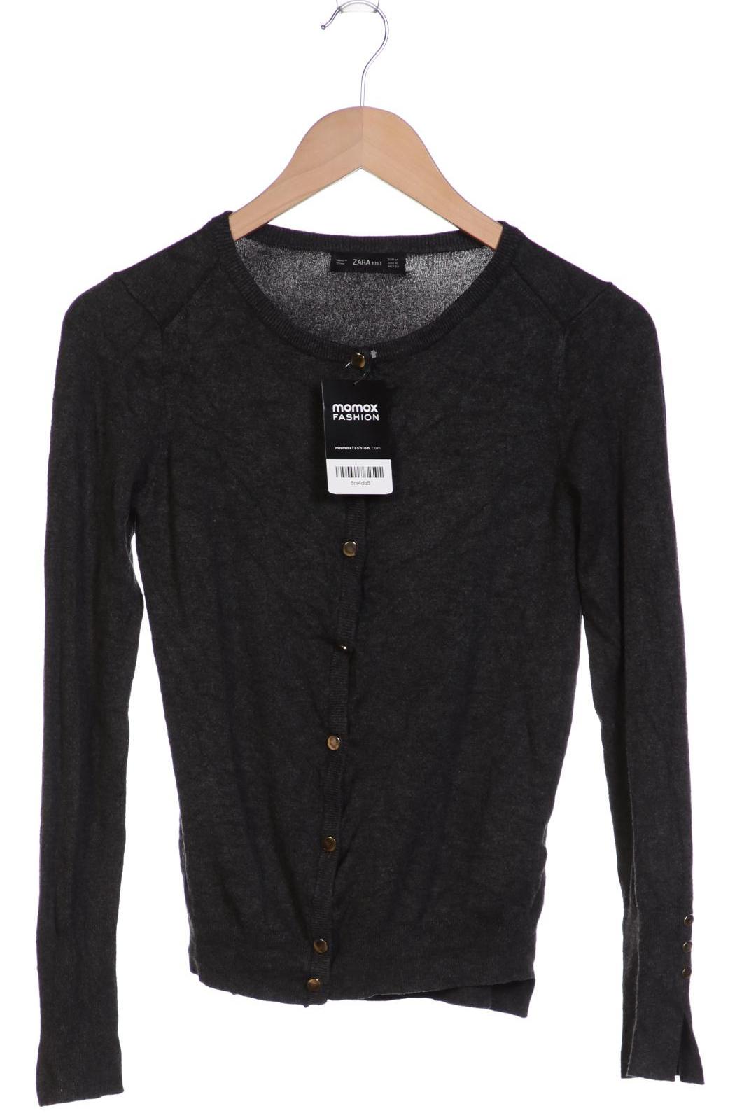 

ZARA Damen Strickjacke, grau