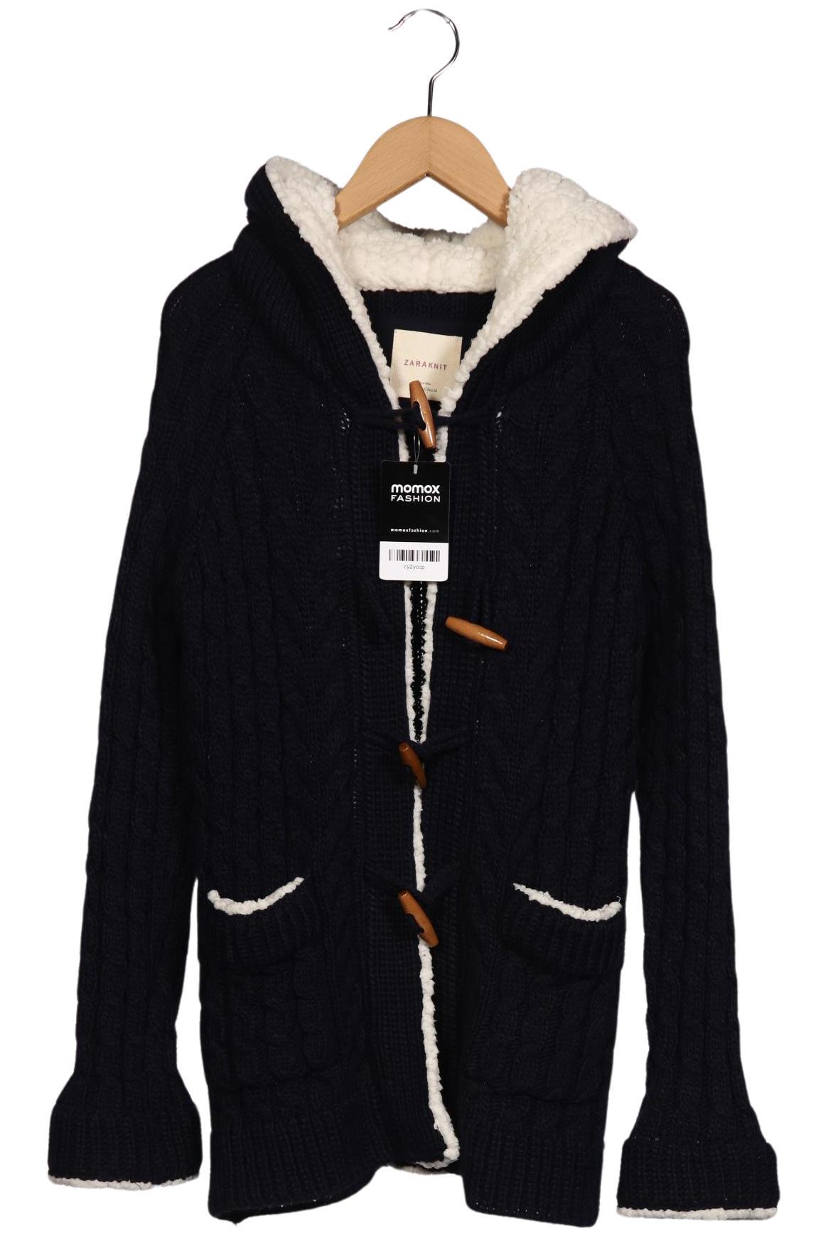 

Zara Damen Strickjacke, marineblau, Gr. 36