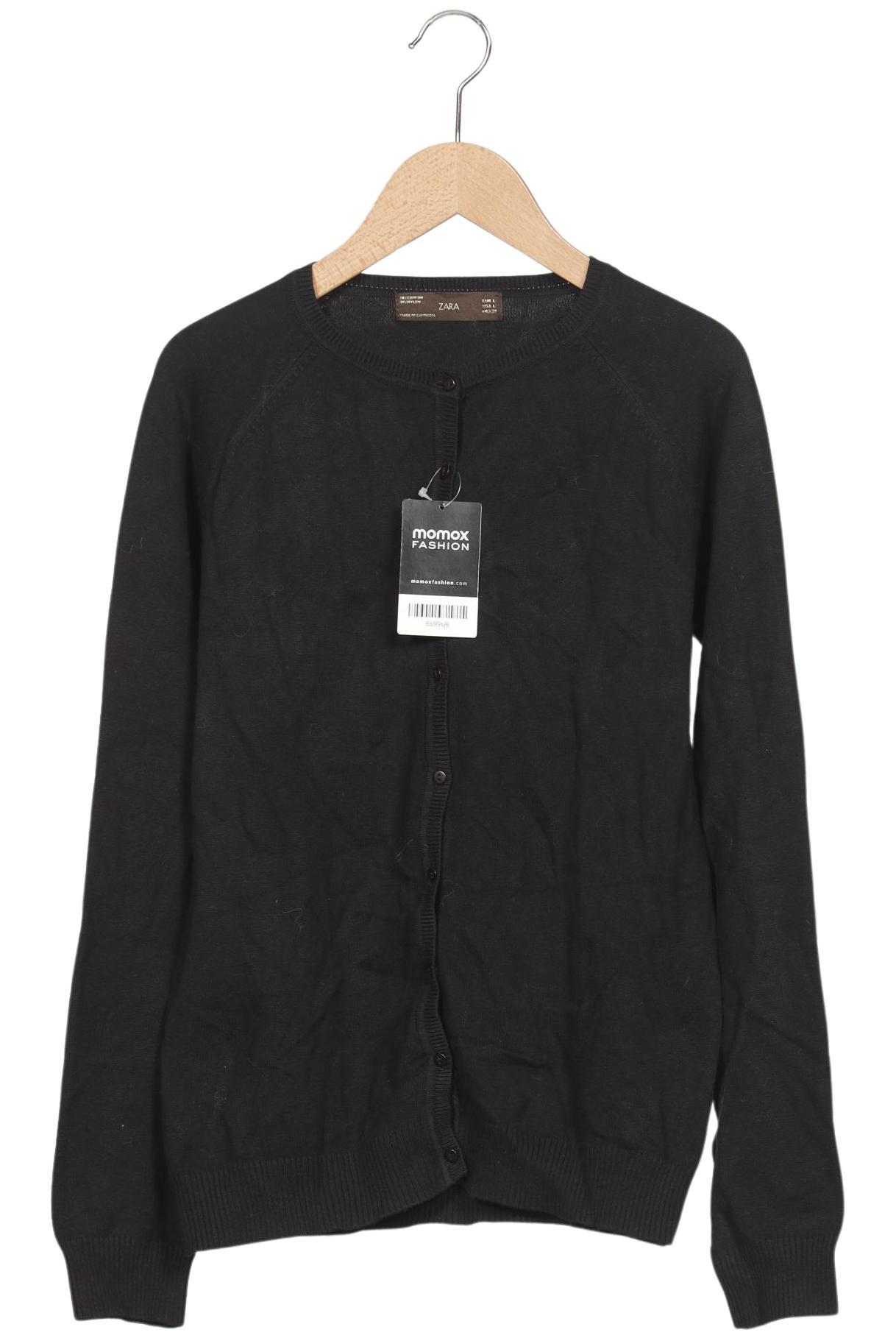 

Zara Damen Strickjacke, schwarz, Gr. 42