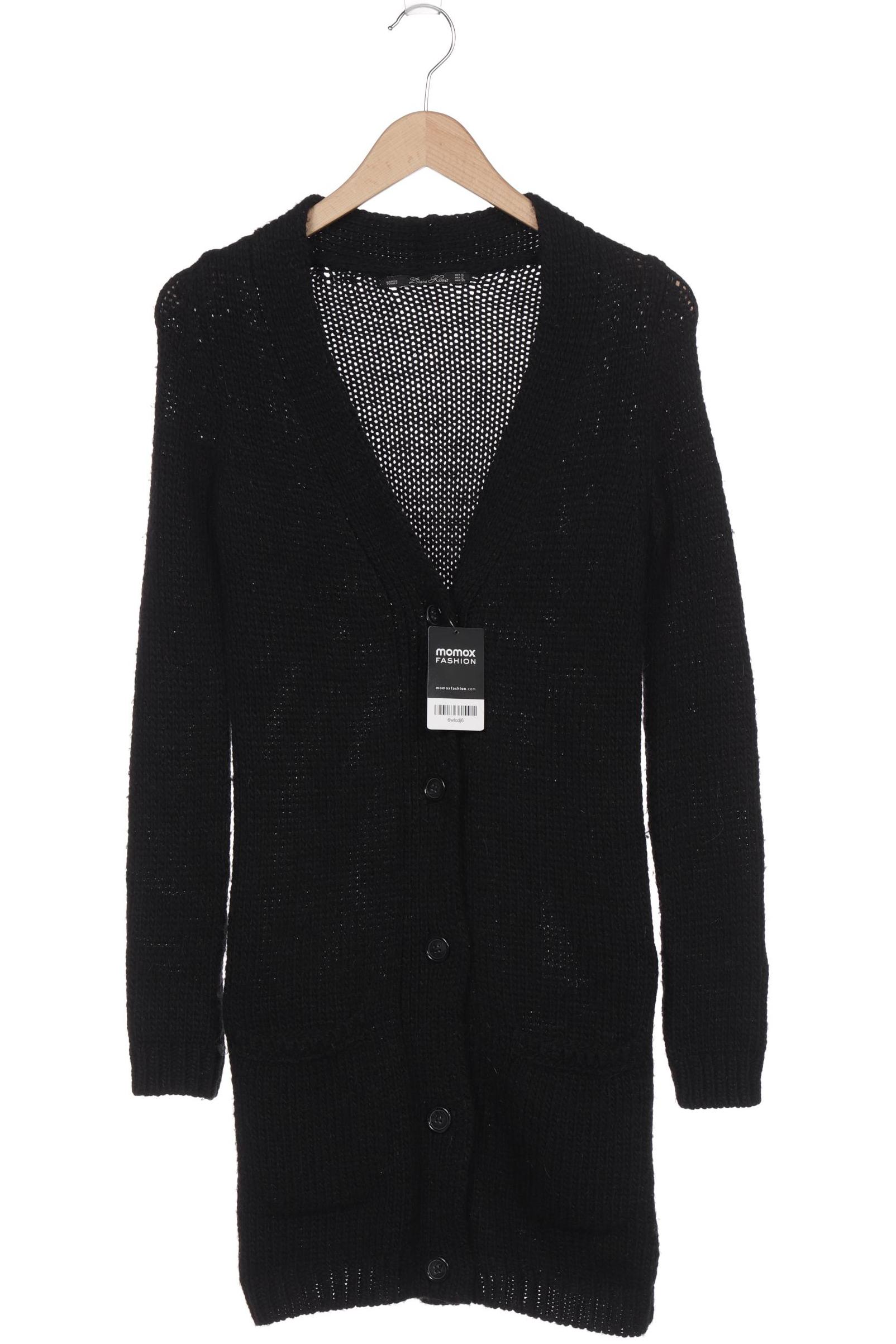 

ZARA Damen Strickjacke, schwarz