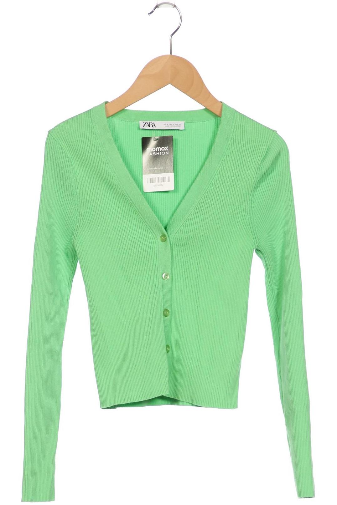 

Zara Damen Strickjacke, grün, Gr. 36