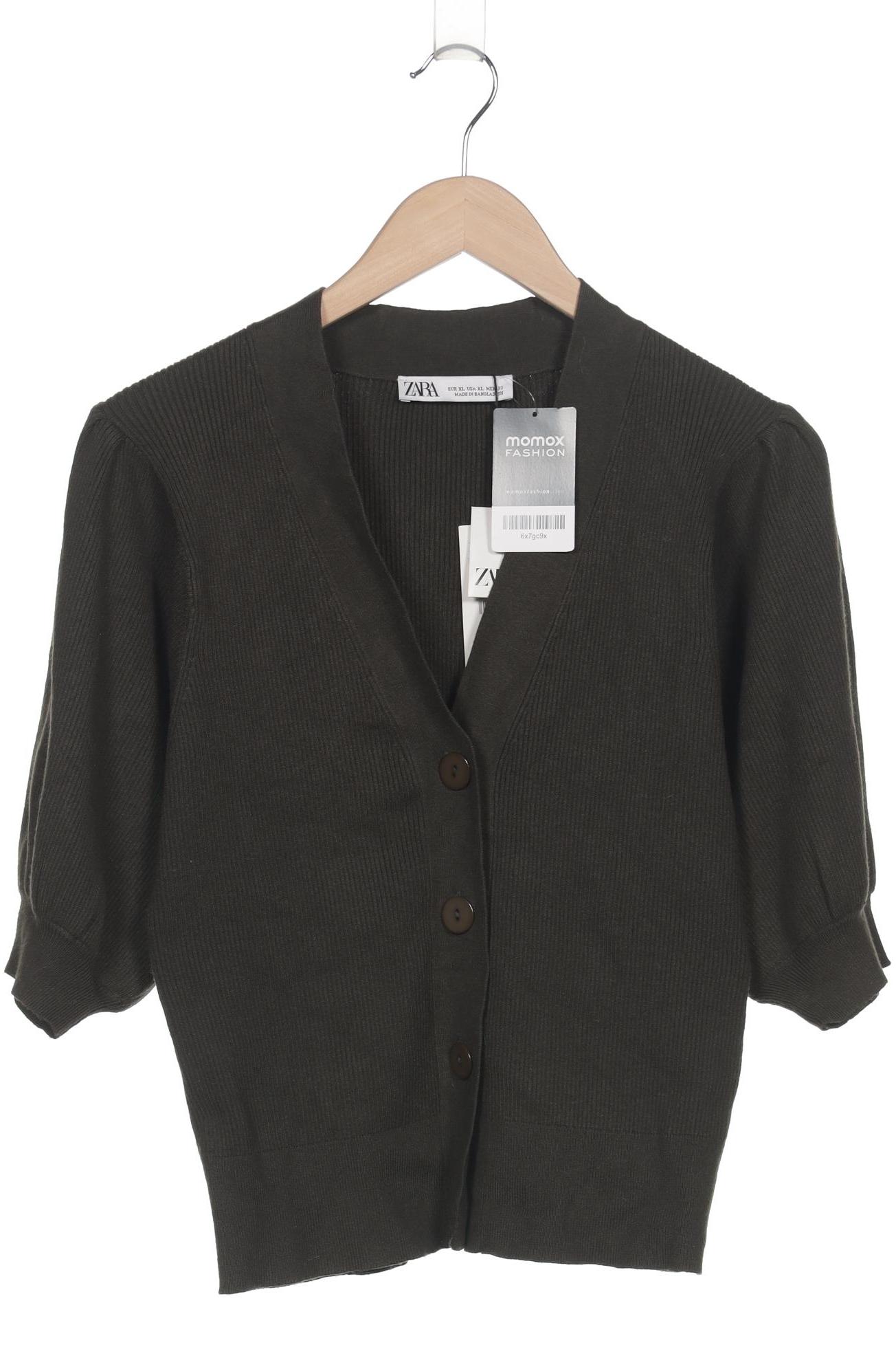 

Zara Damen Strickjacke, grün, Gr. 44