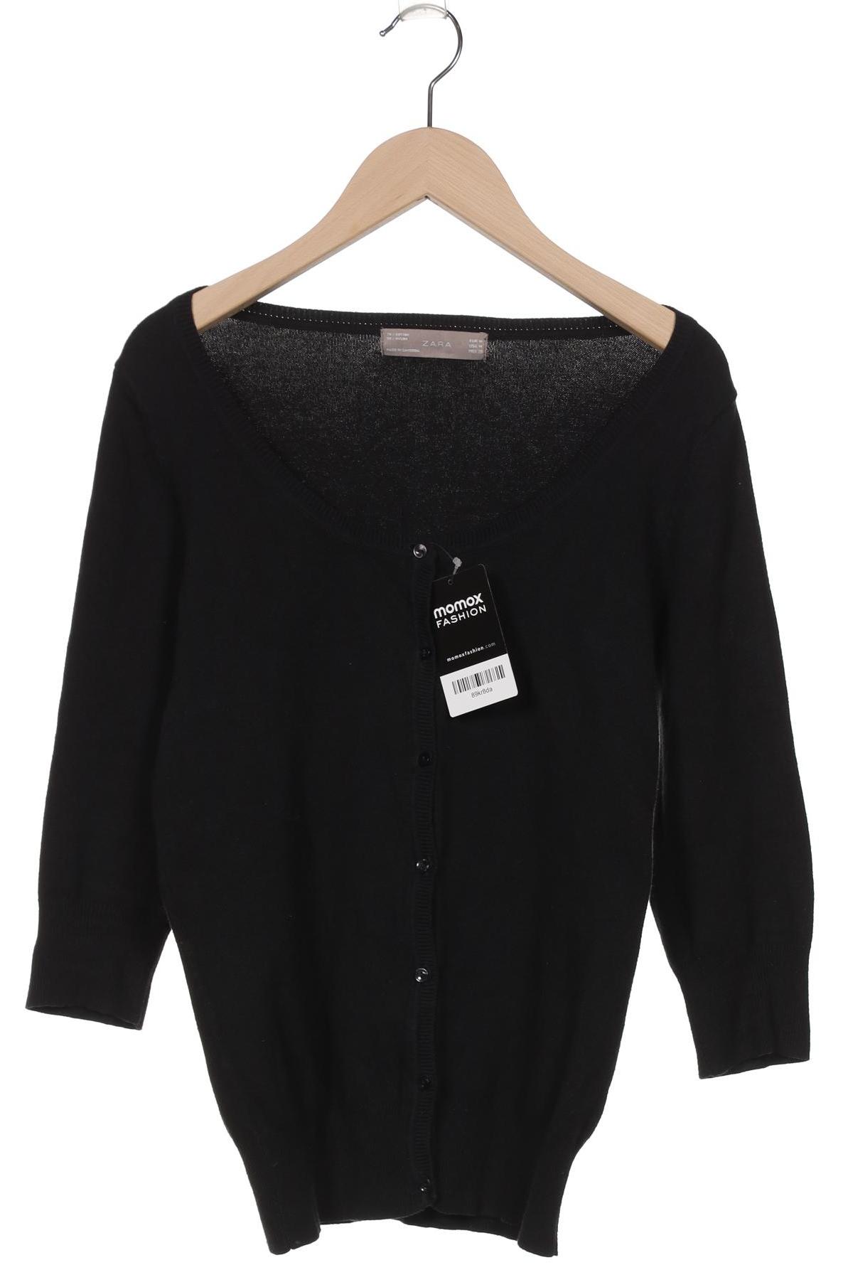

Zara Damen Strickjacke, schwarz, Gr. 38