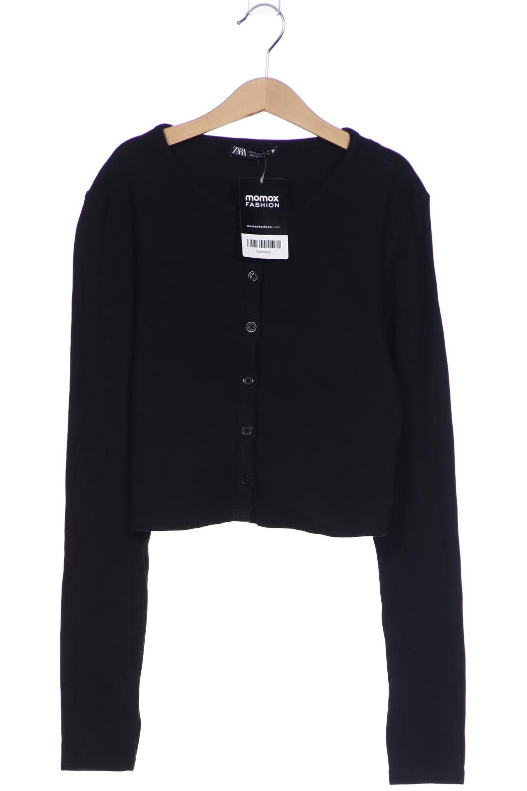 

Zara Damen Strickjacke, schwarz, Gr. 38