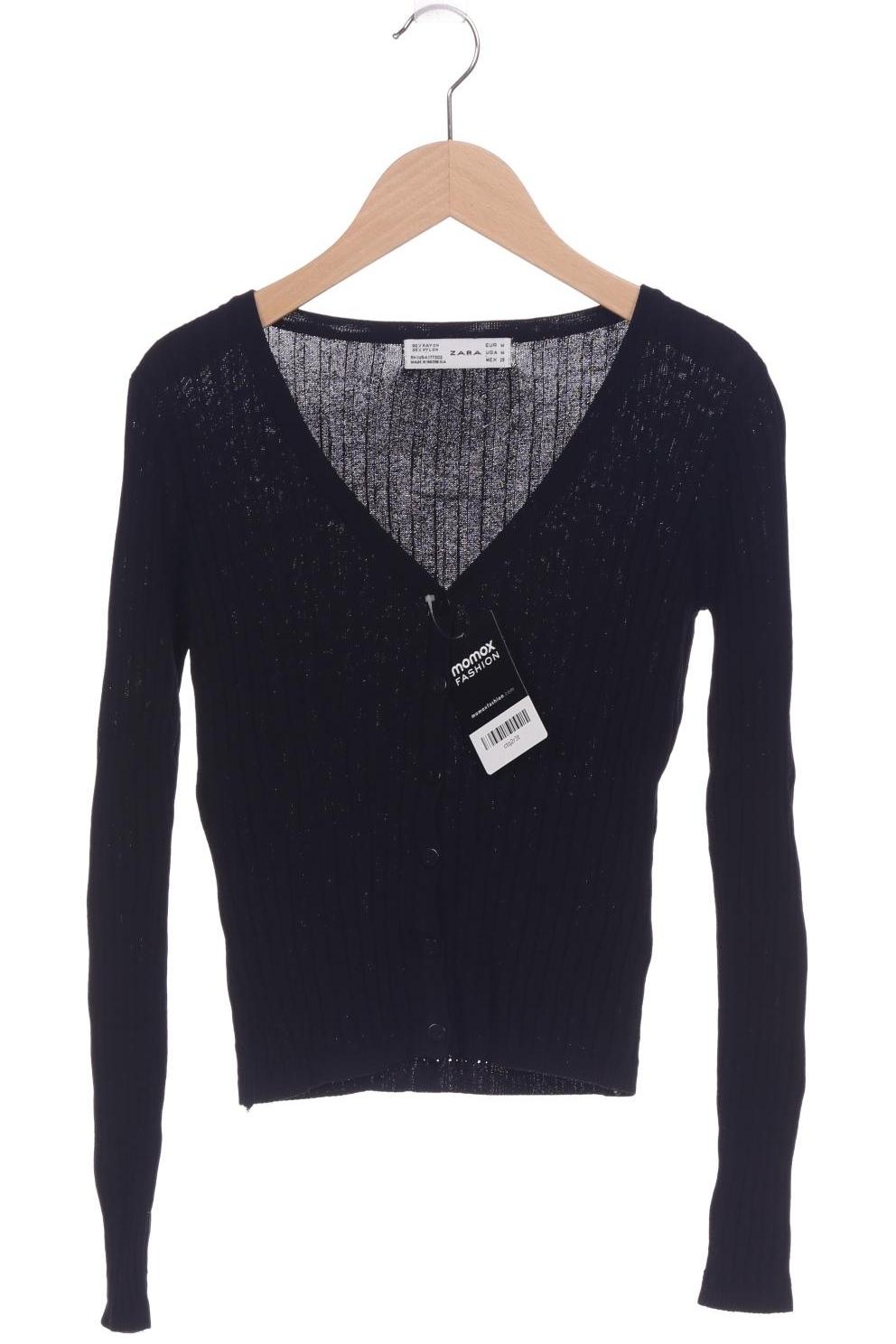 

Zara Damen Strickjacke, schwarz, Gr. 38