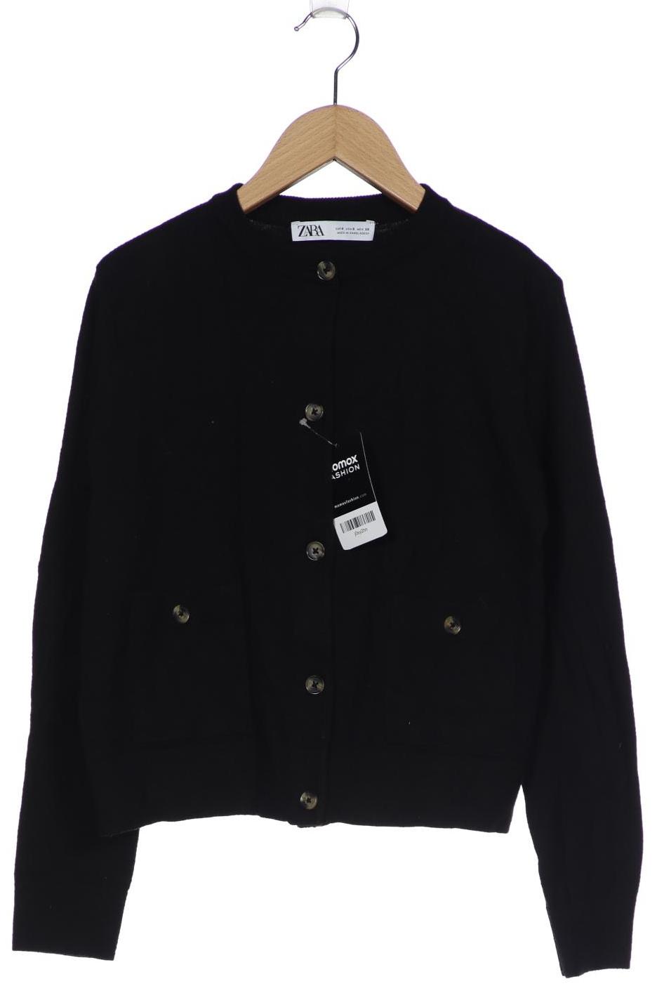 

Zara Damen Strickjacke, schwarz, Gr. 36