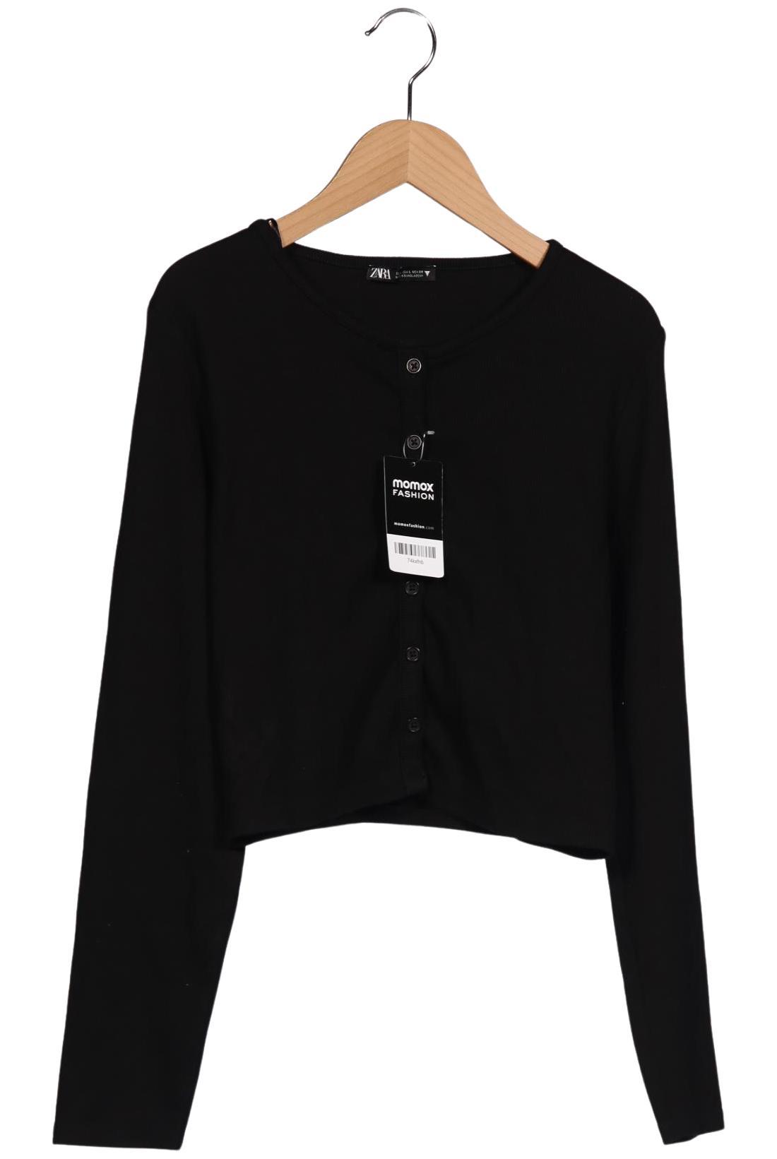 

Zara Damen Strickjacke, schwarz, Gr. 42