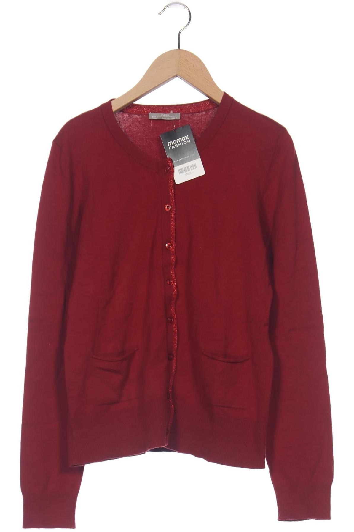 

Zara Damen Strickjacke, rot, Gr. 38