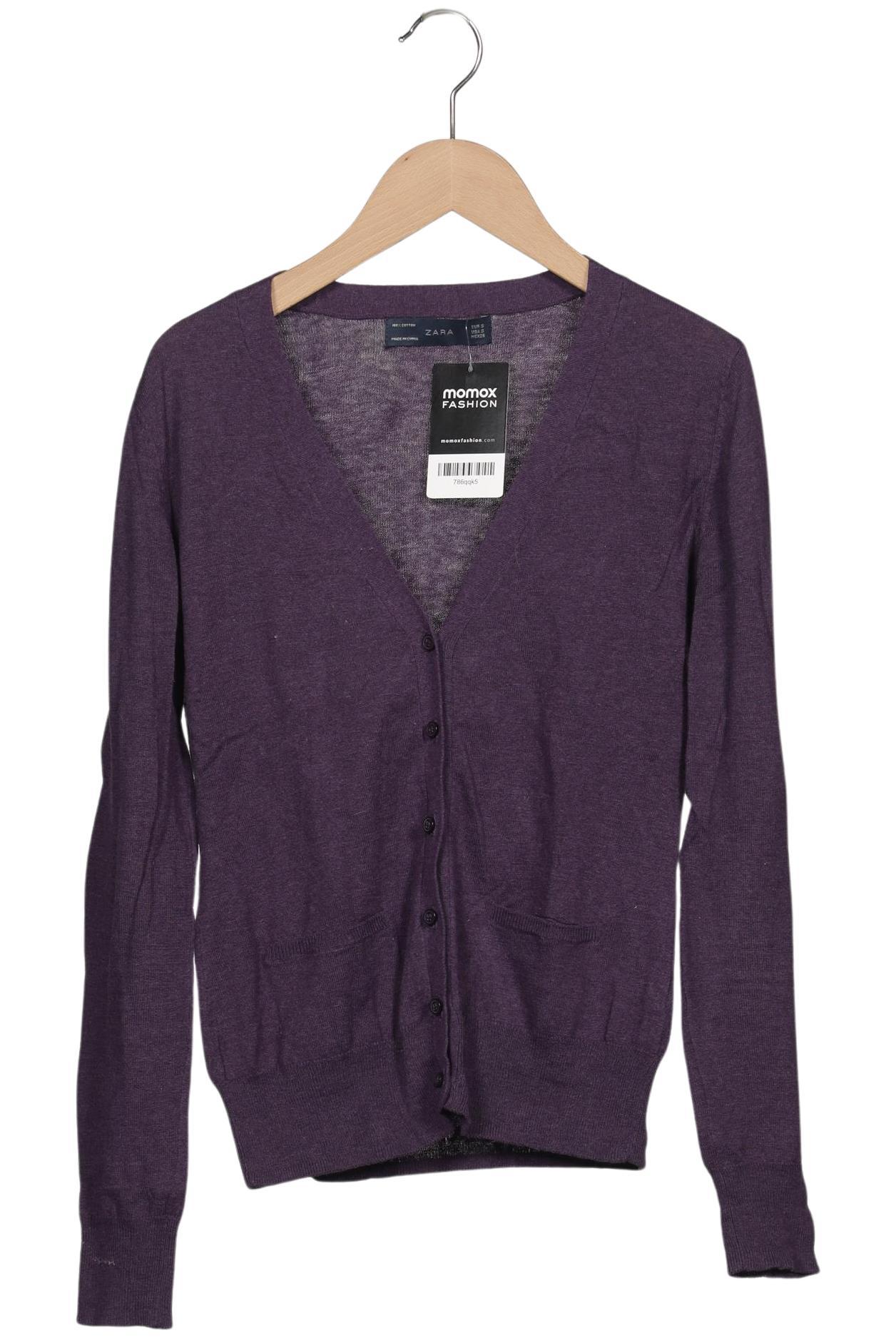 

Zara Damen Strickjacke, flieder, Gr. 36