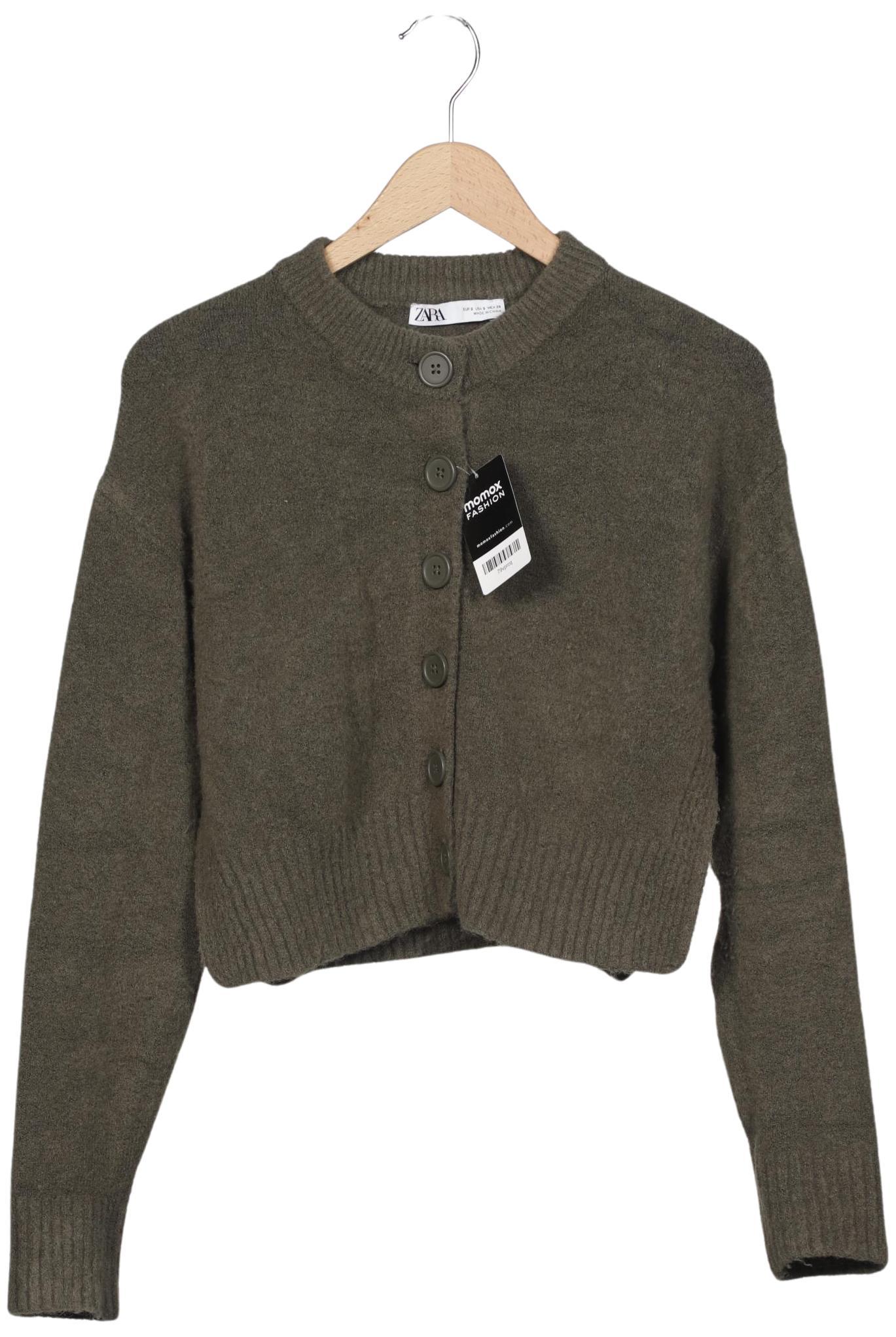 

Zara Damen Strickjacke, grün, Gr. 36