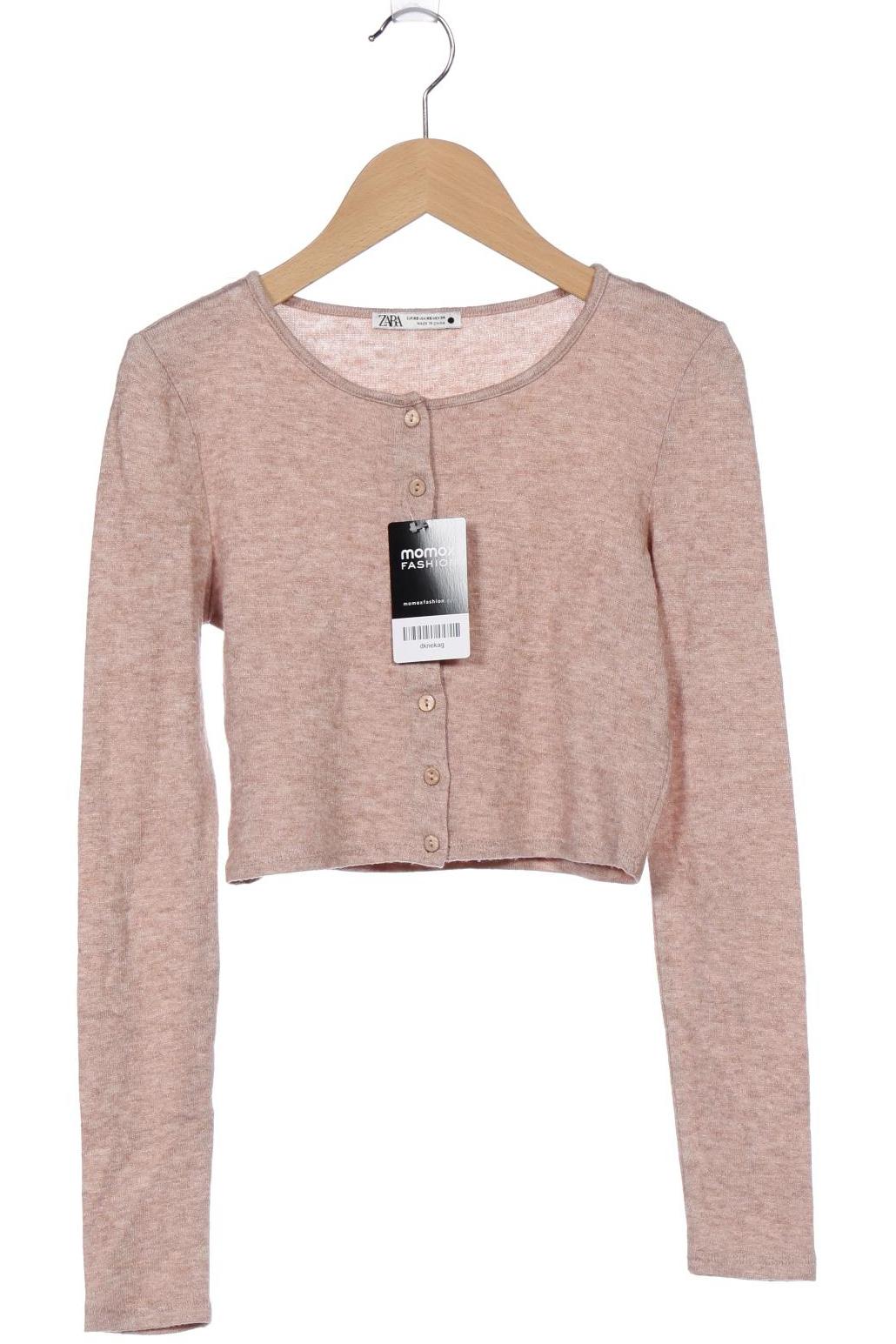 

Zara Damen Strickjacke, beige, Gr. 34
