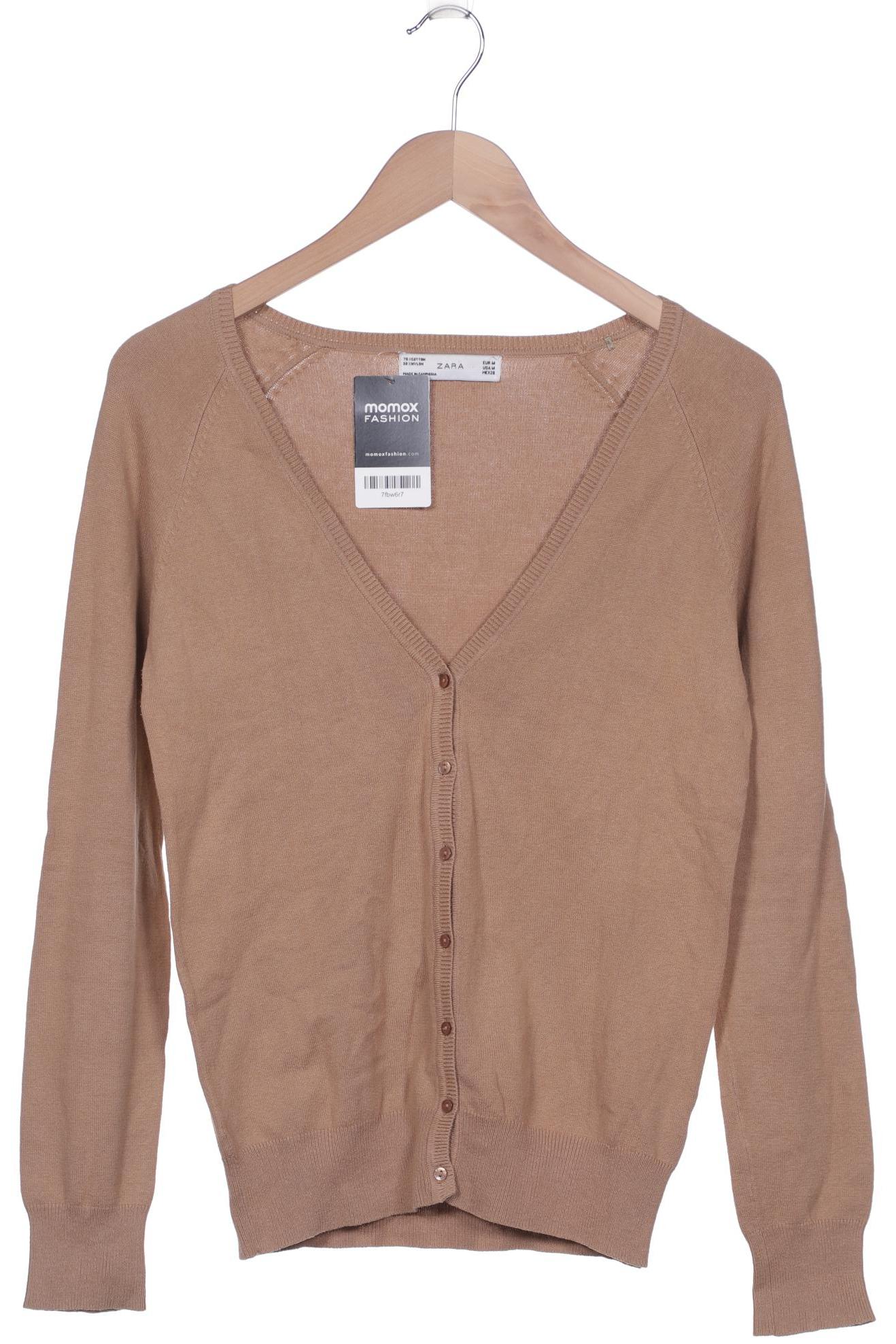 

ZARA Damen Strickjacke, beige