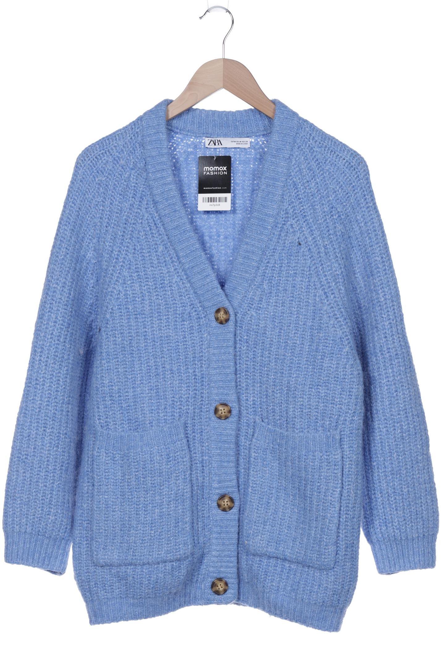 

Zara Damen Strickjacke, blau, Gr. 38