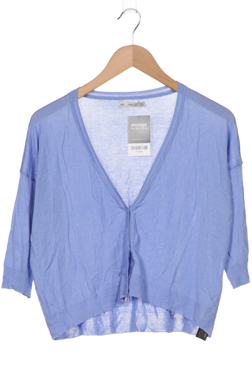 

Zara Damen Strickjacke, blau, Gr. 42