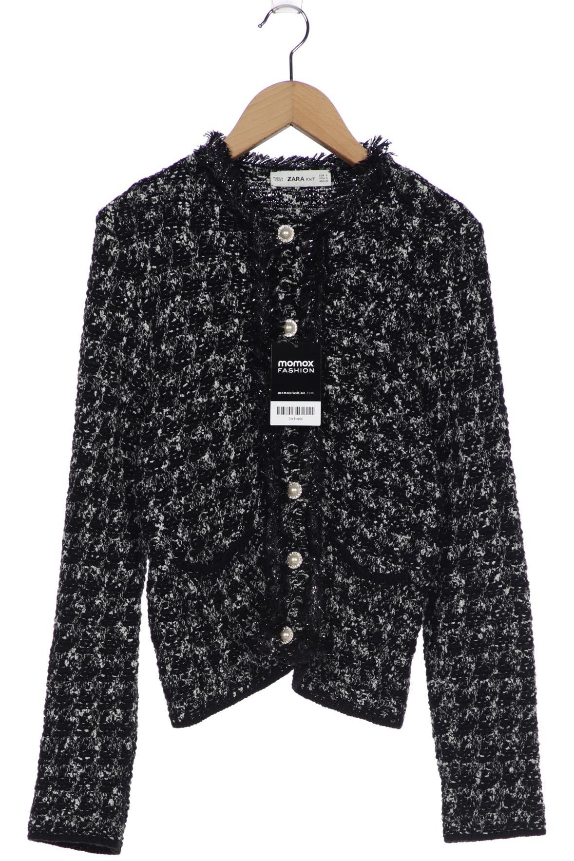 

Zara Damen Strickjacke, schwarz, Gr. 36