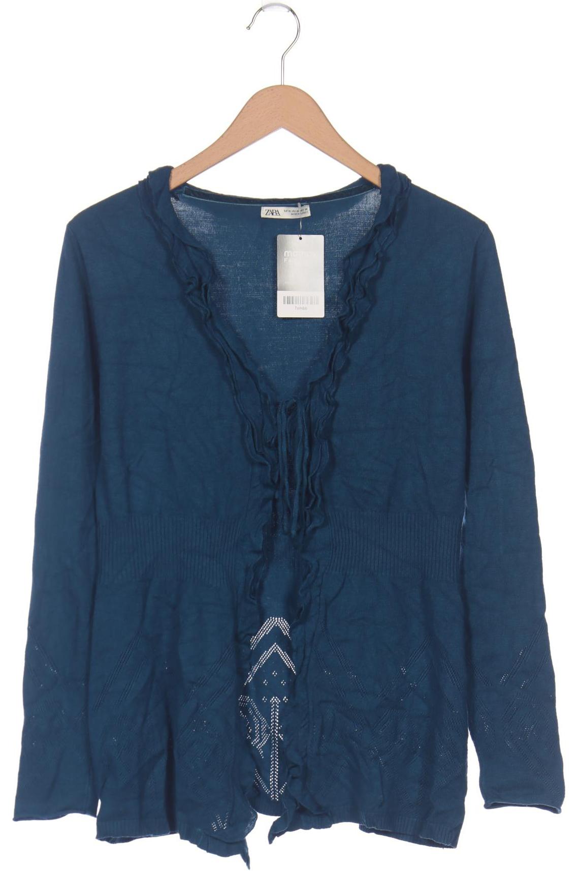 

Zara Damen Strickjacke, türkis, Gr. 38