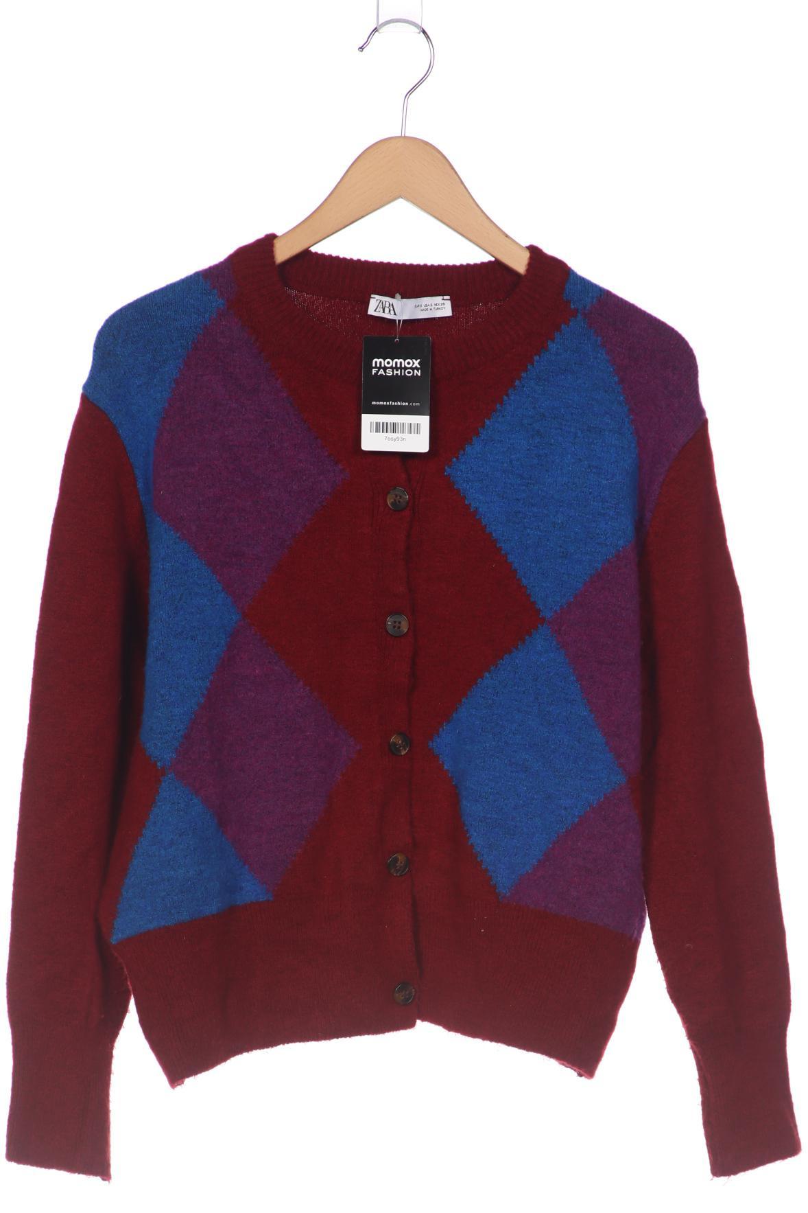 

Zara Damen Strickjacke, bordeaux, Gr. 36