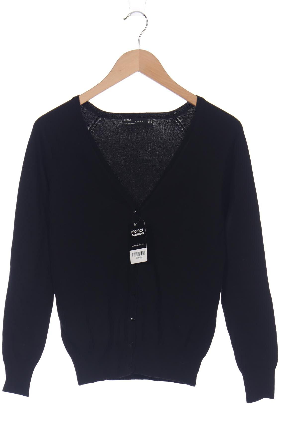 

Zara Damen Strickjacke, schwarz, Gr. 38