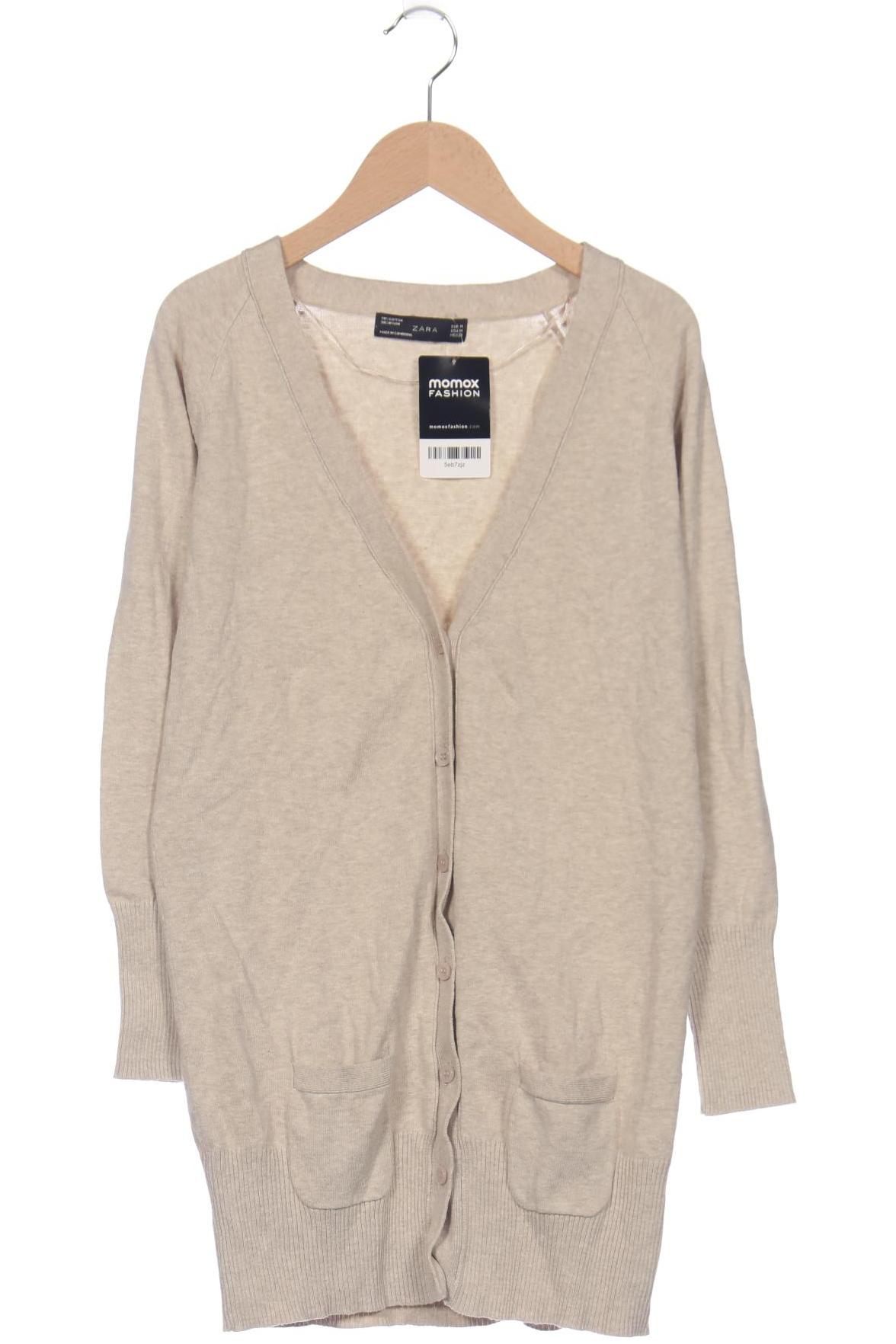 

Zara Damen Strickjacke, beige, Gr. 38