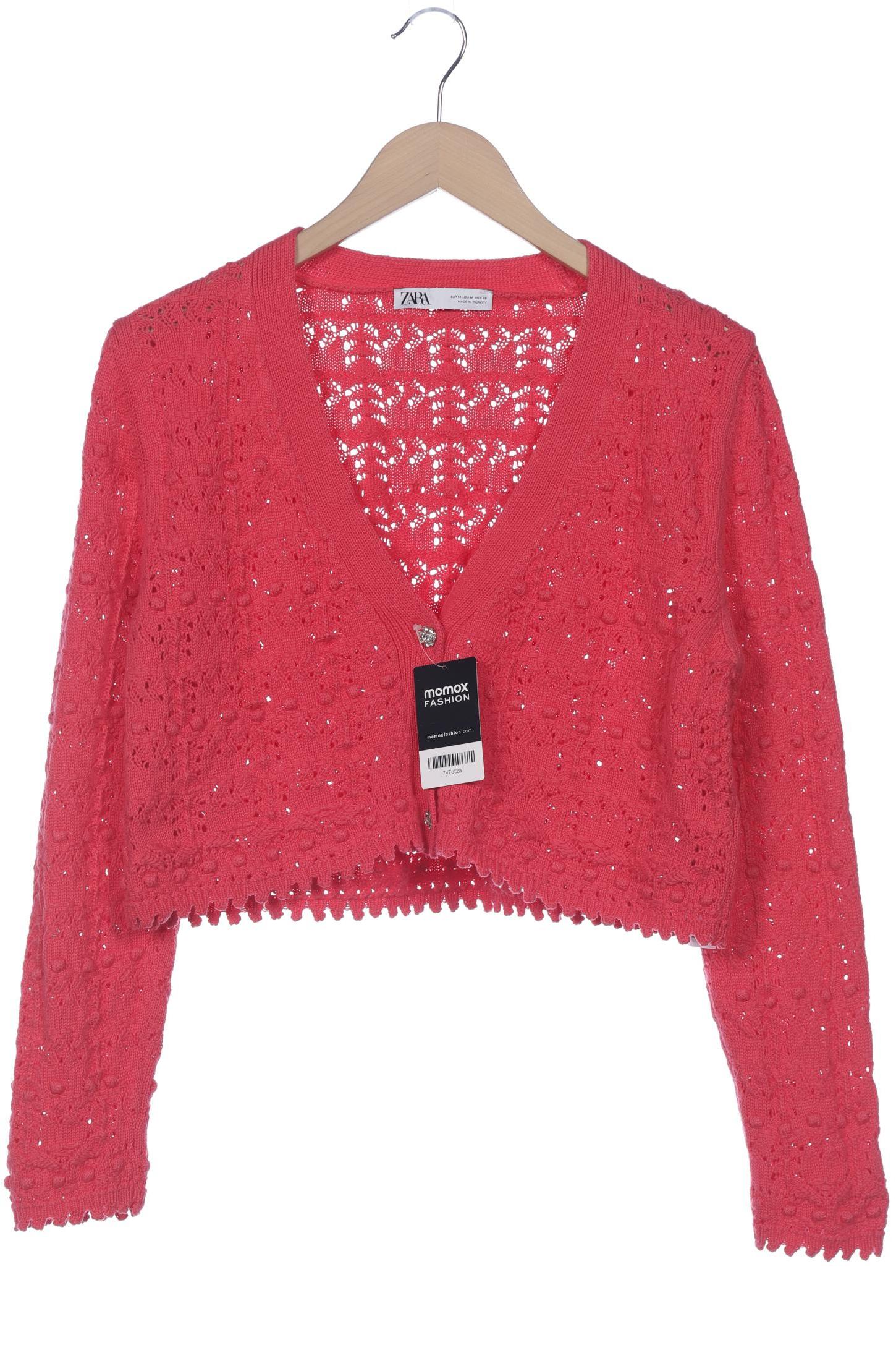 

ZARA Damen Strickjacke, pink