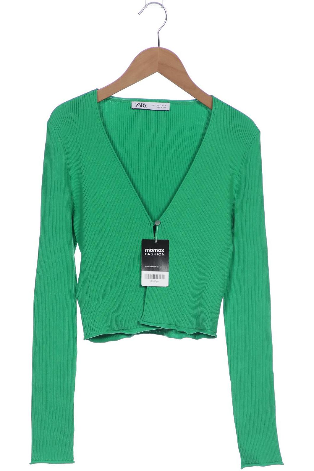 

Zara Damen Strickjacke, grün, Gr. 42