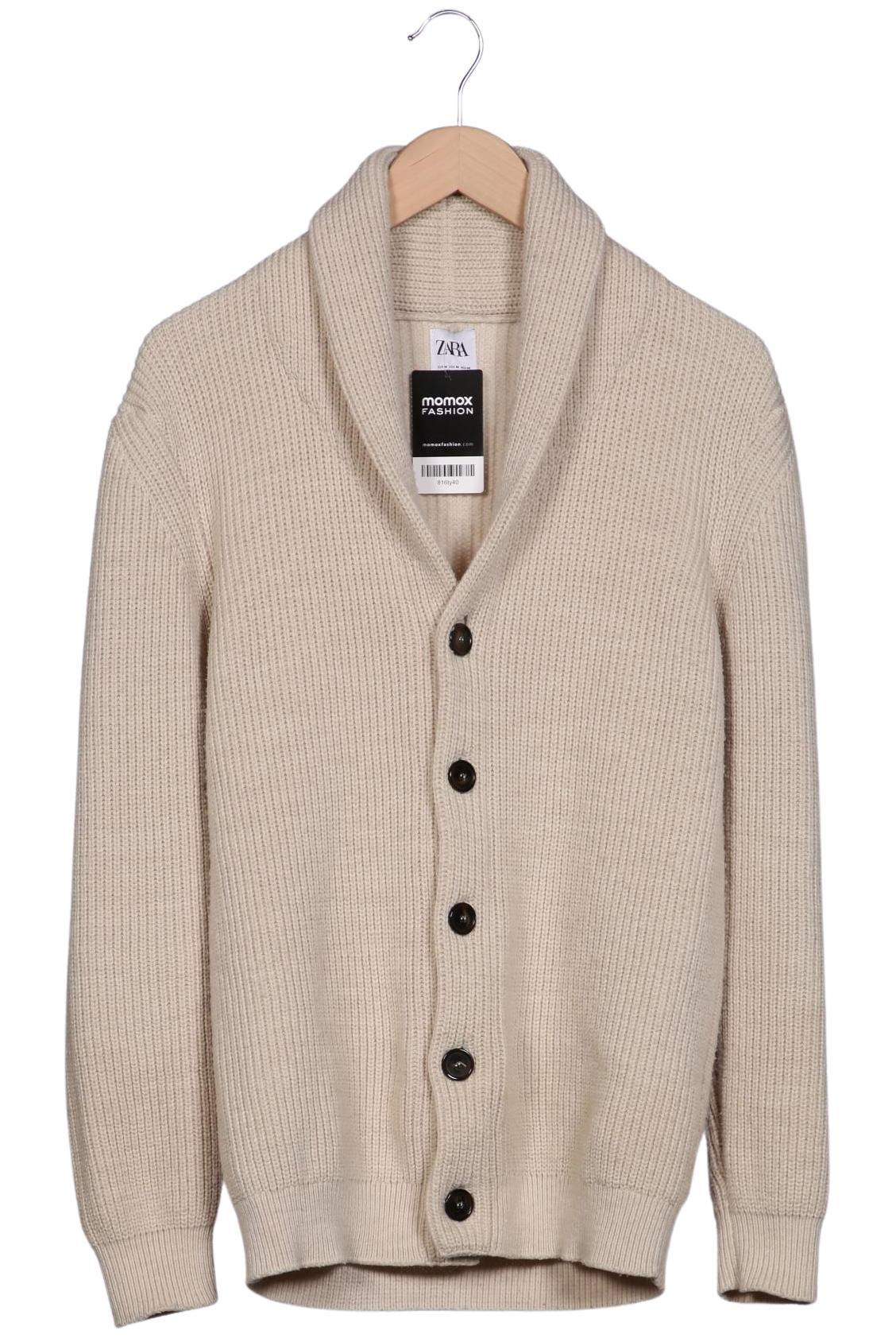 

Zara Damen Strickjacke, beige, Gr. 38