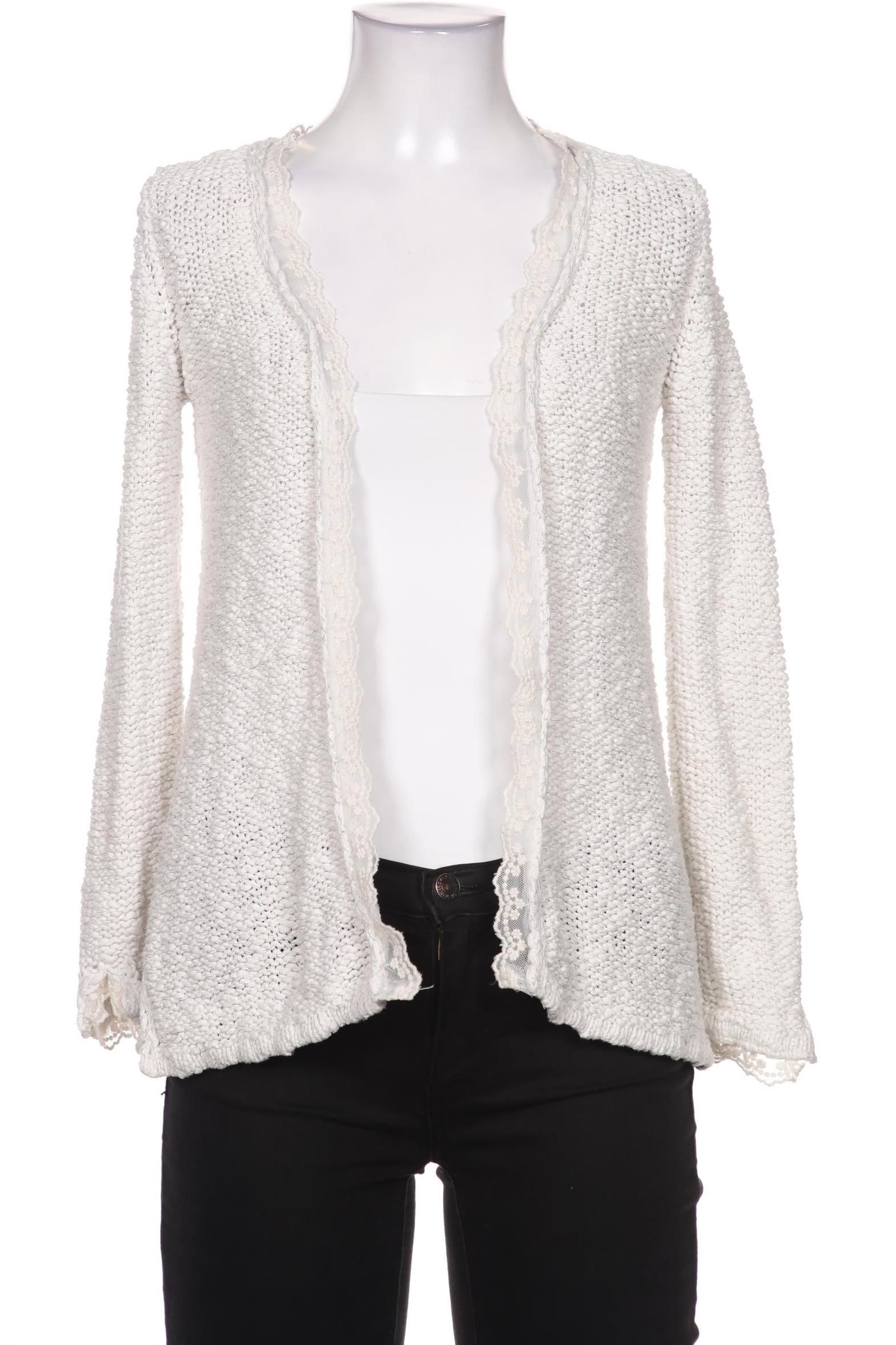 

Zara Damen Strickjacke, weiß, Gr. 36