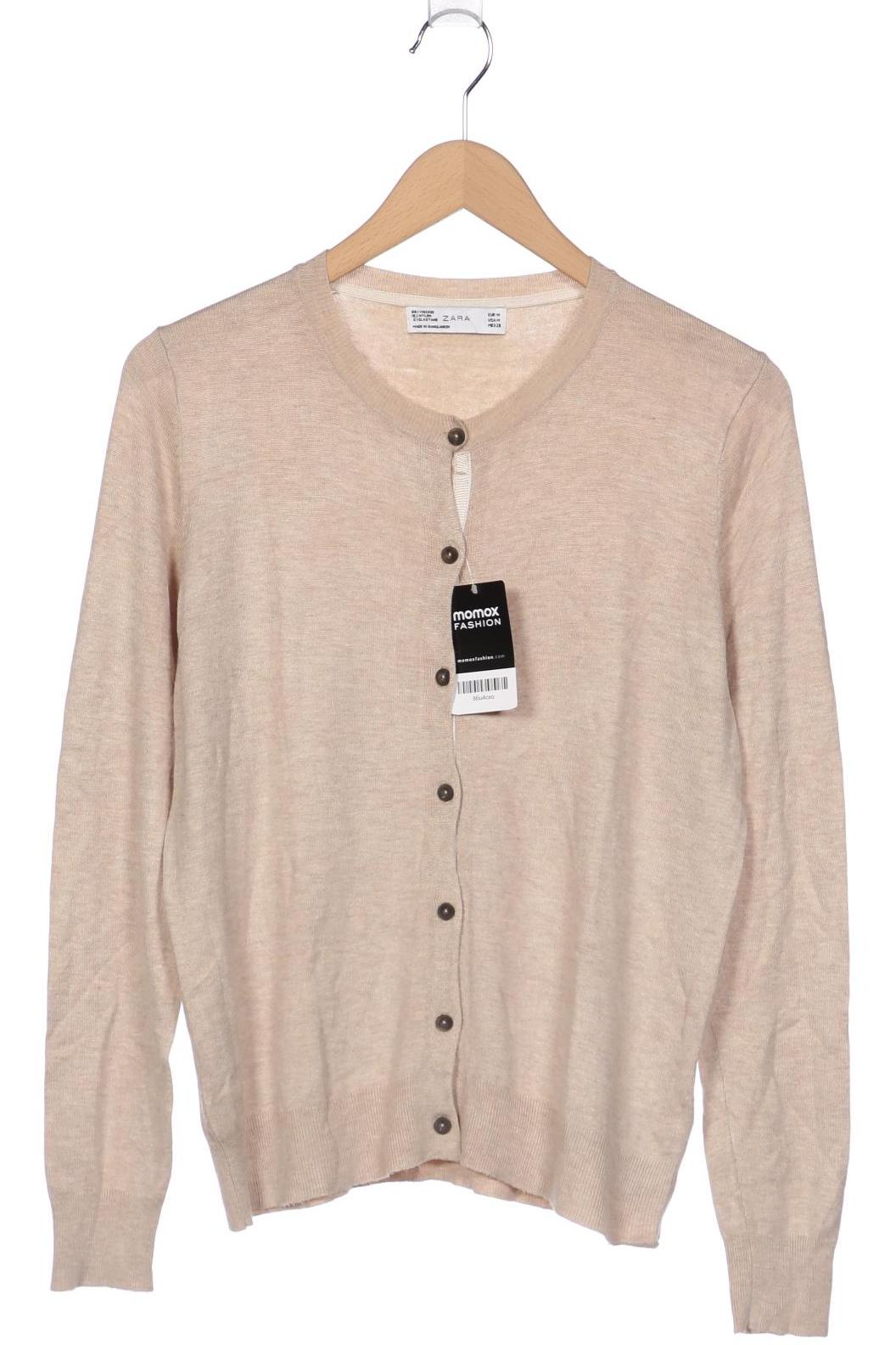 

ZARA Damen Strickjacke, beige