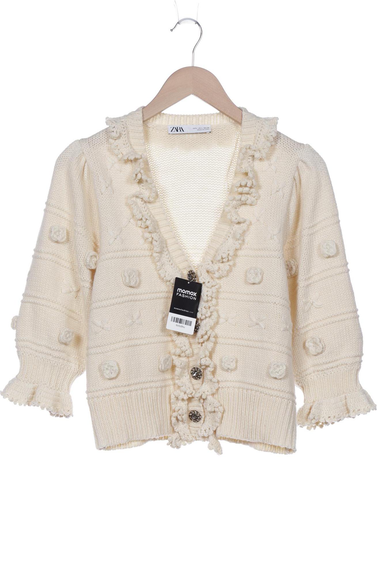 

Zara Damen Strickjacke, beige, Gr. 42