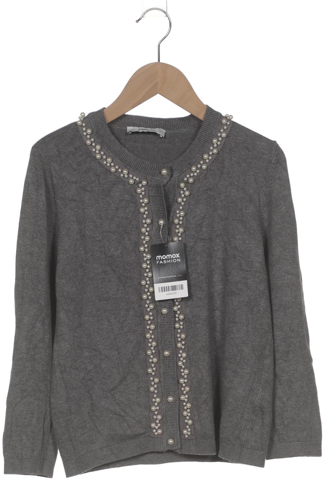

Zara Damen Strickjacke, grau, Gr. 36