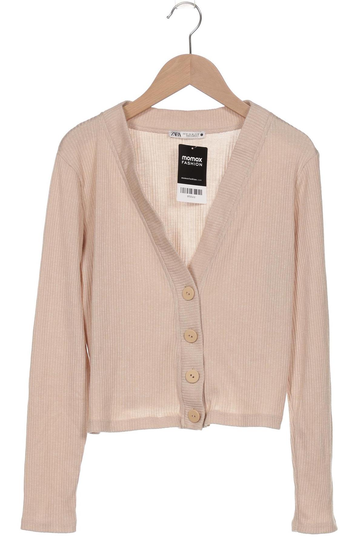 

Zara Damen Strickjacke, beige, Gr. 38