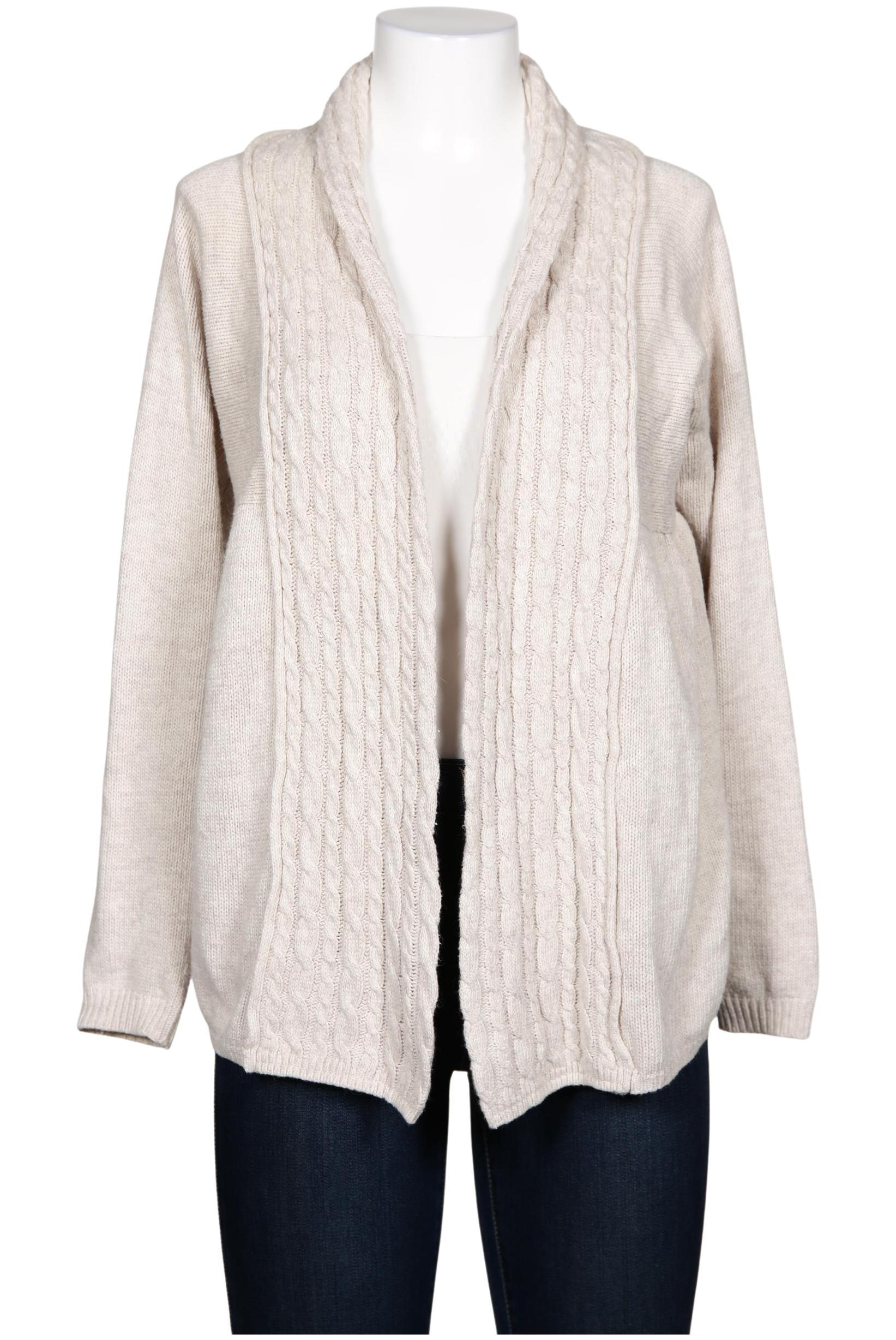 

Zara Damen Strickjacke, cremeweiß, Gr. 42