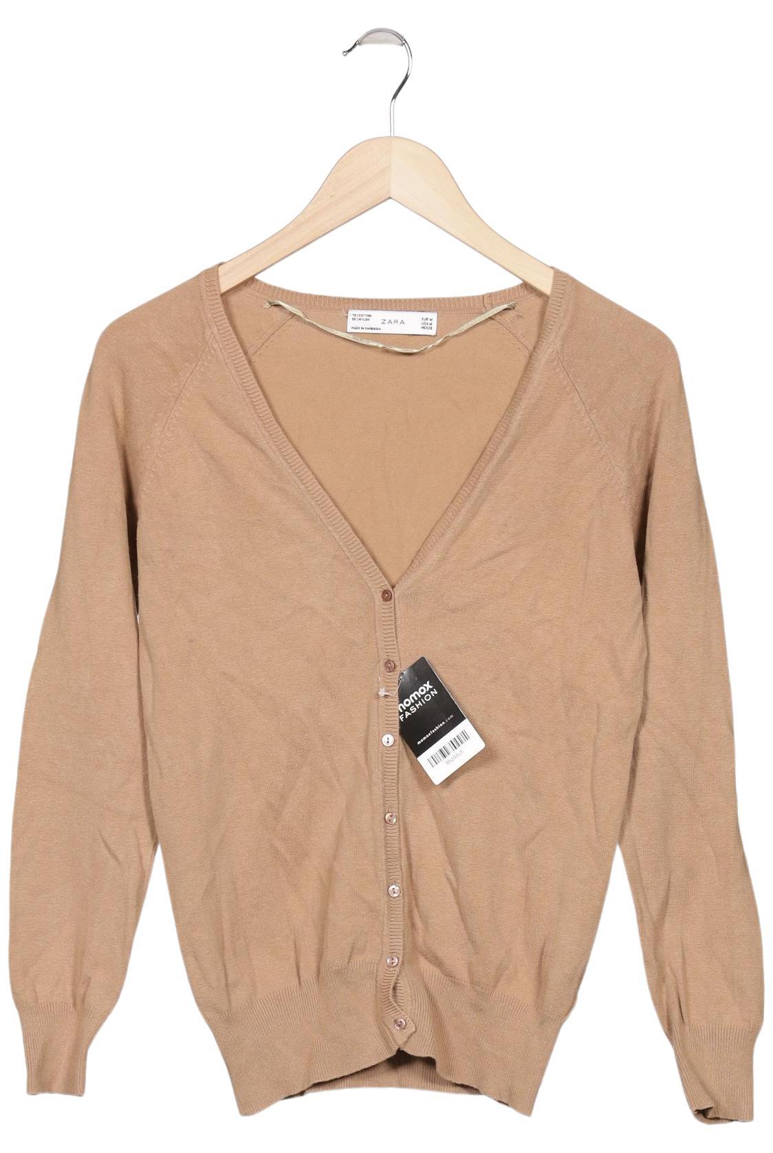 

Zara Damen Strickjacke, beige, Gr. 38