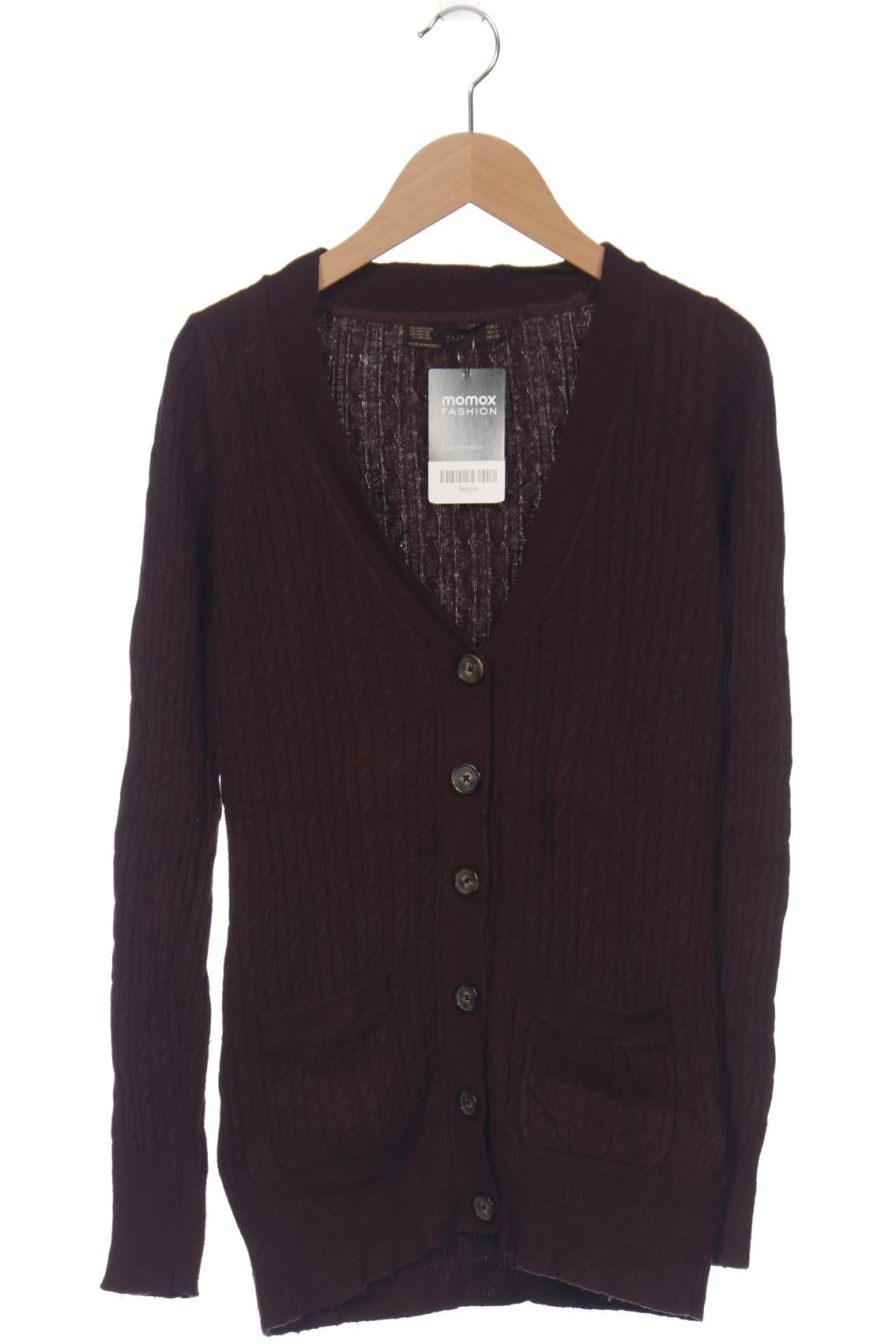 

Zara Damen Strickjacke, braun, Gr. 36