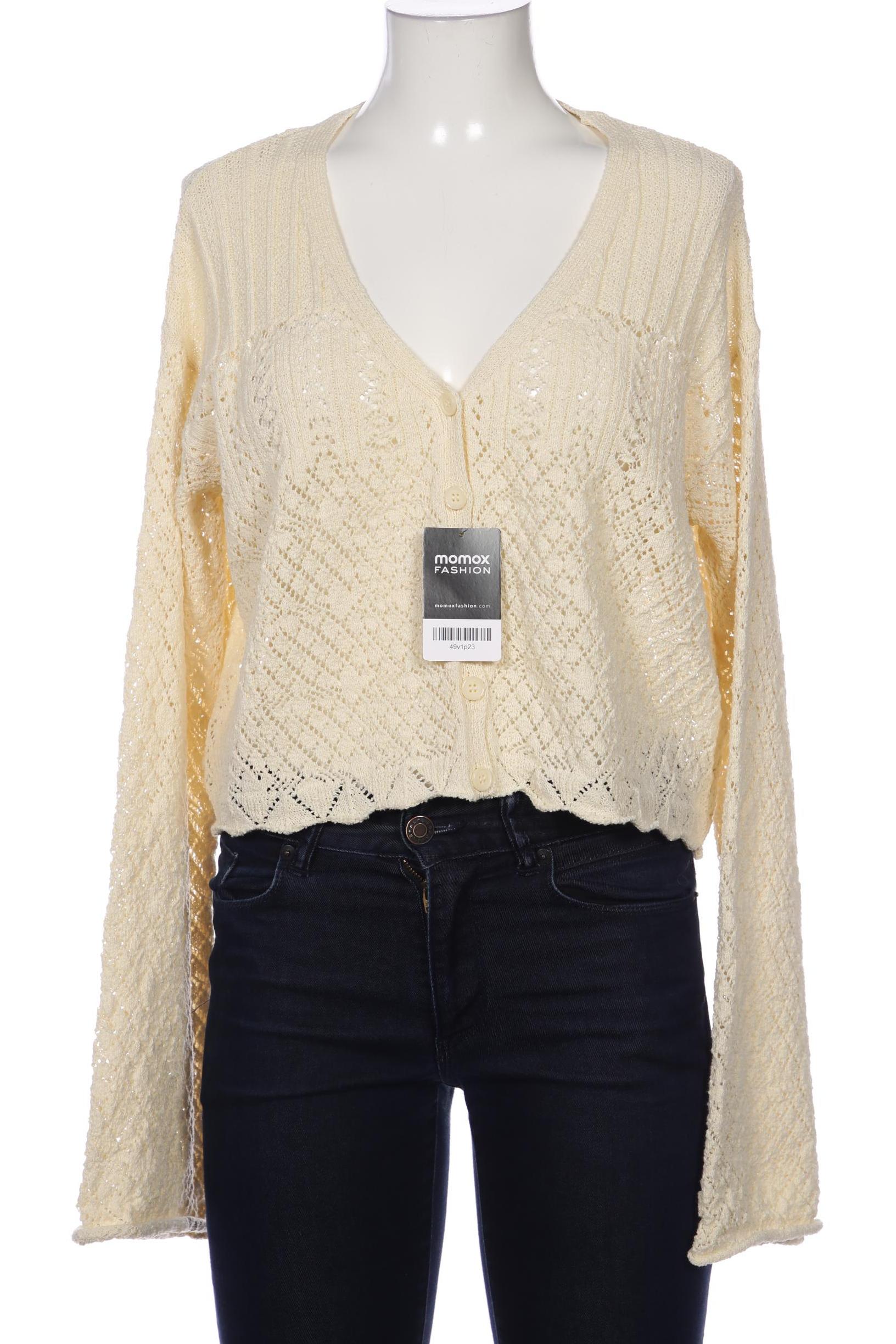 

Zara Damen Strickjacke, cremeweiß, Gr. 38