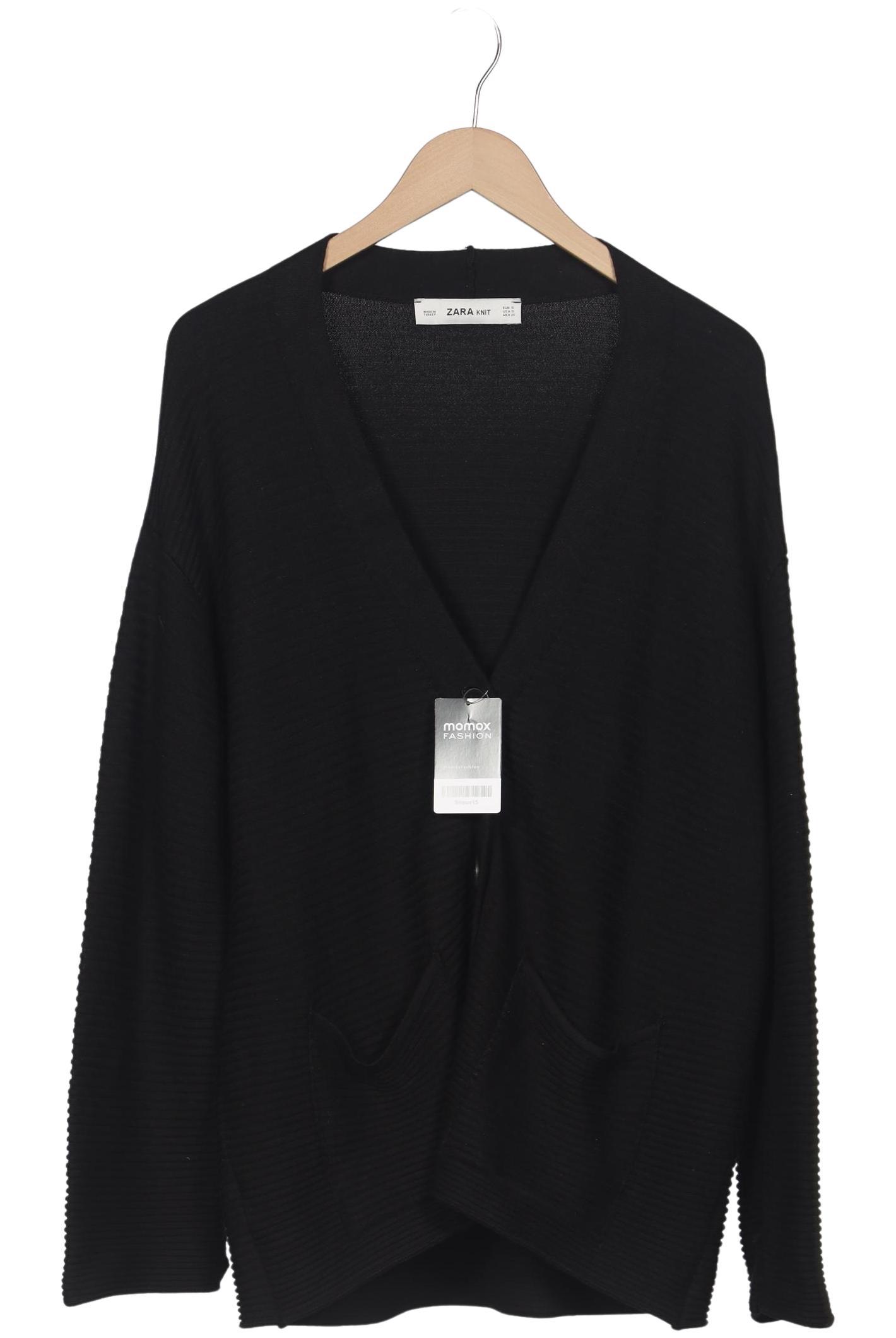 

Zara Damen Strickjacke, schwarz, Gr. 36