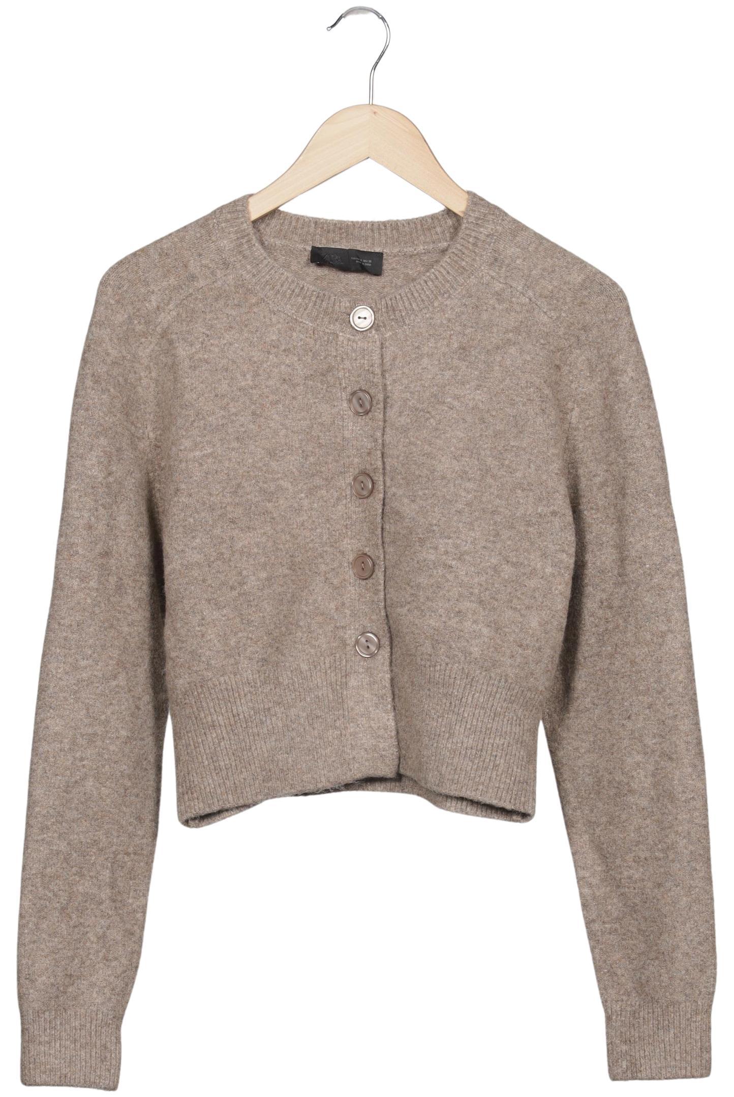 

Zara Damen Strickjacke, beige, Gr. 36